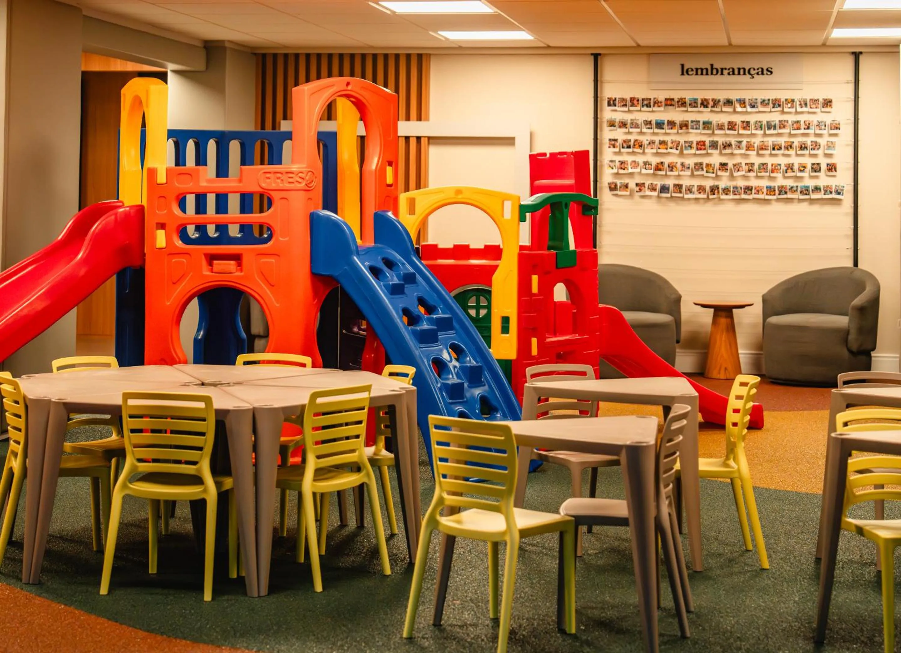 Children play ground in Hotel Vila Germânica