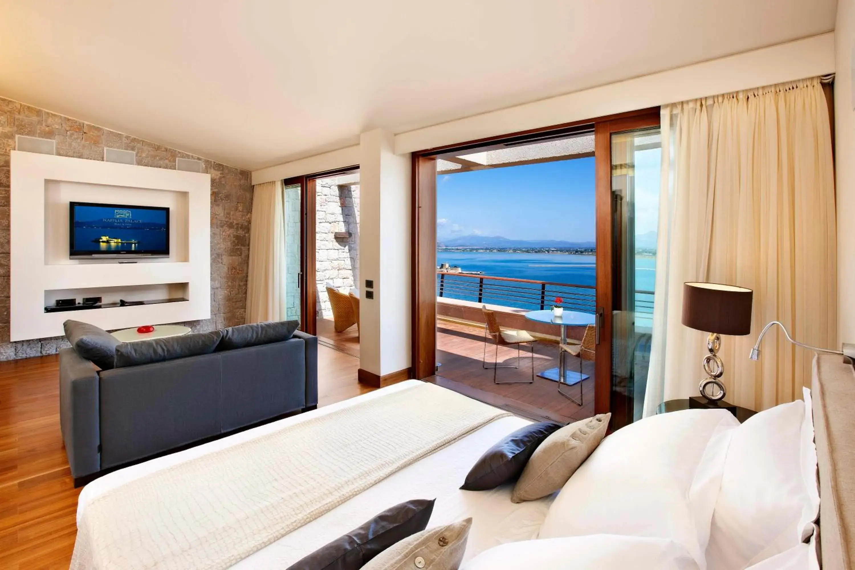 Photo of the whole room, Bed in Nafplia Palace Hotel & Villas Photo of the whole room, Bed in Nafplia Palace Hotel & Villas