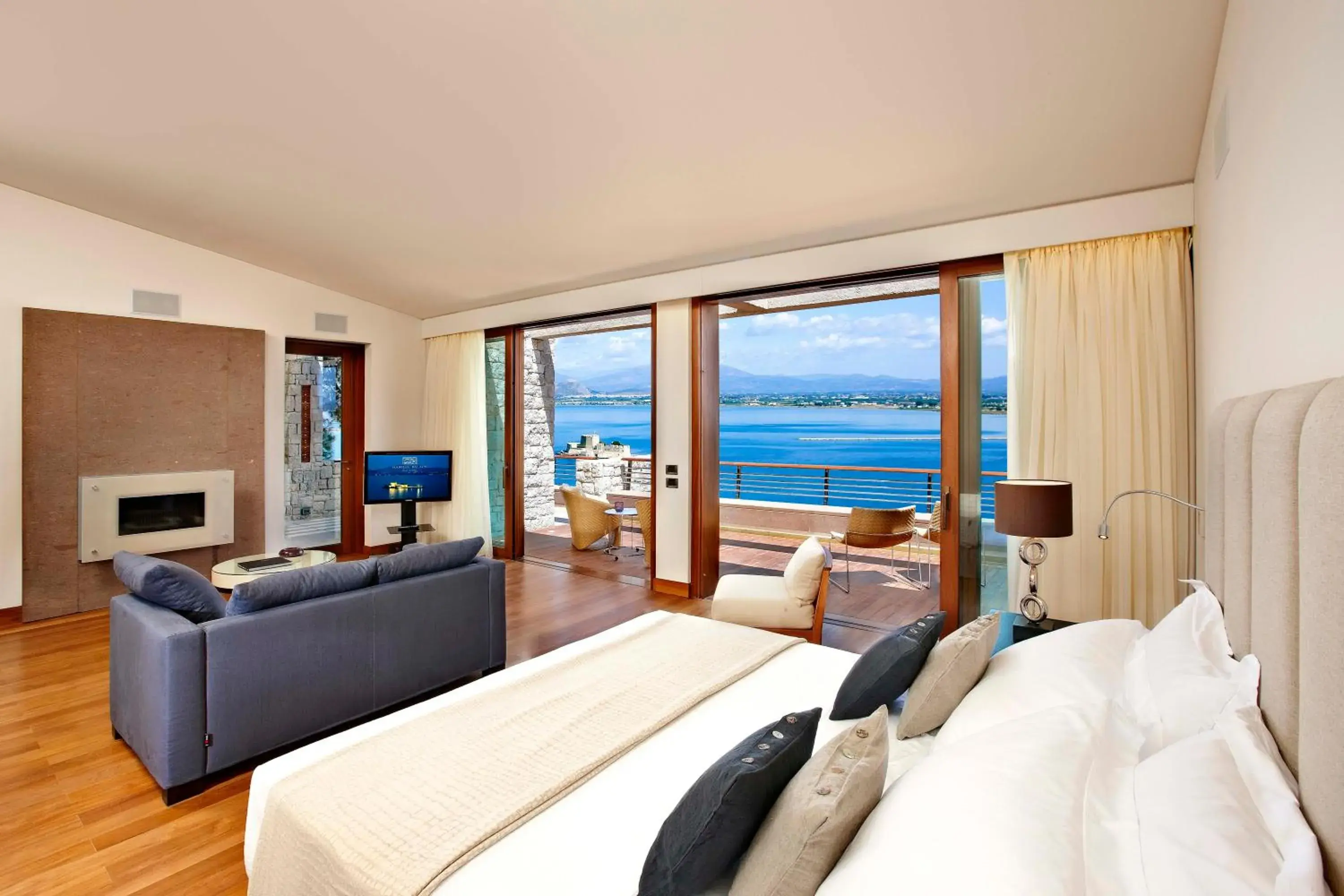 Photo of the whole room, Bed in Nafplia Palace Hotel & Villas Photo of the whole room, Bed in Nafplia Palace Hotel & Villas