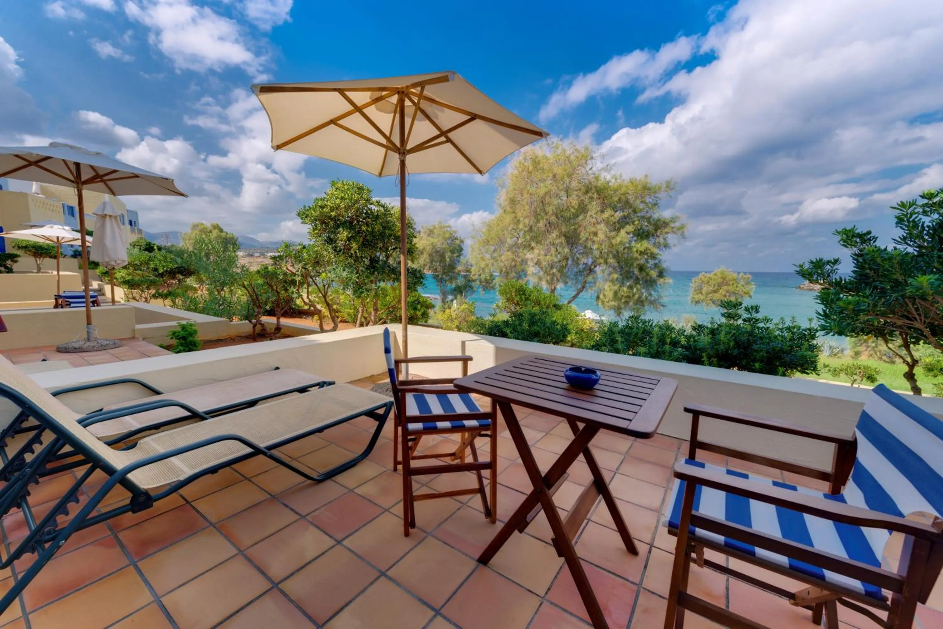 Patio in Kalimera Kriti Hotel & Village Resort