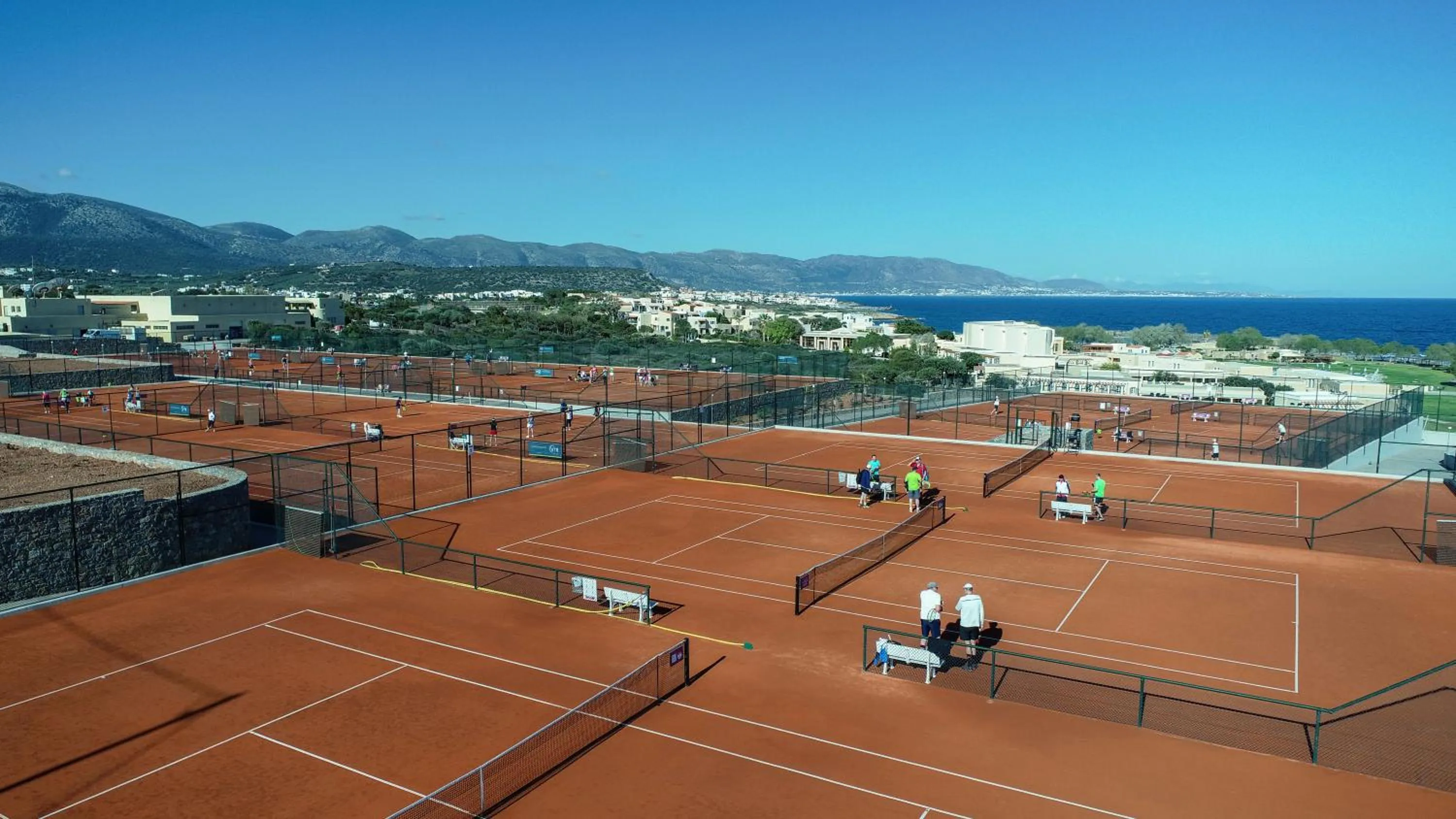 Tennis court in Kalimera Kriti Hotel & Village Resort