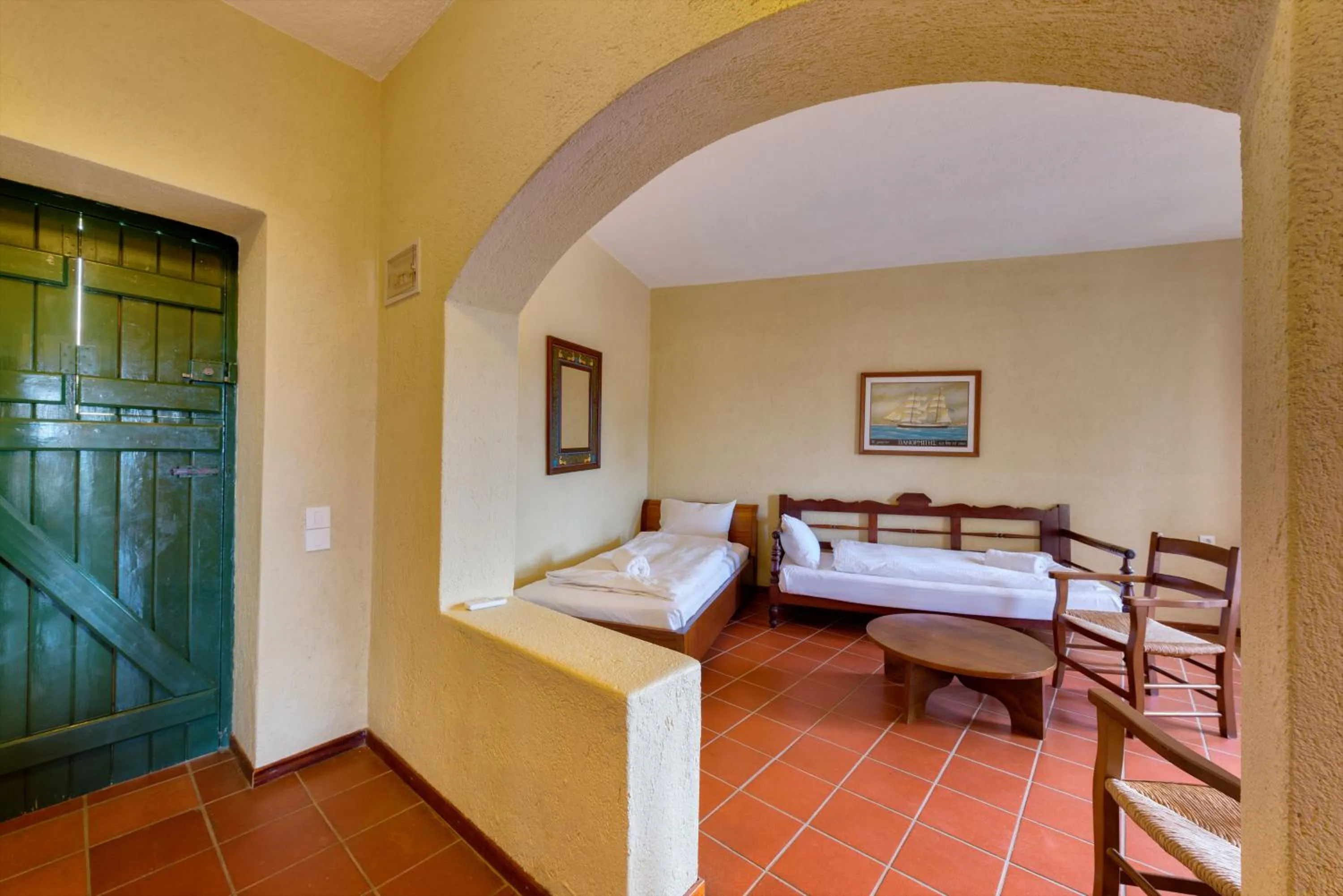 Bed in Kalimera Kriti Hotel & Village Resort