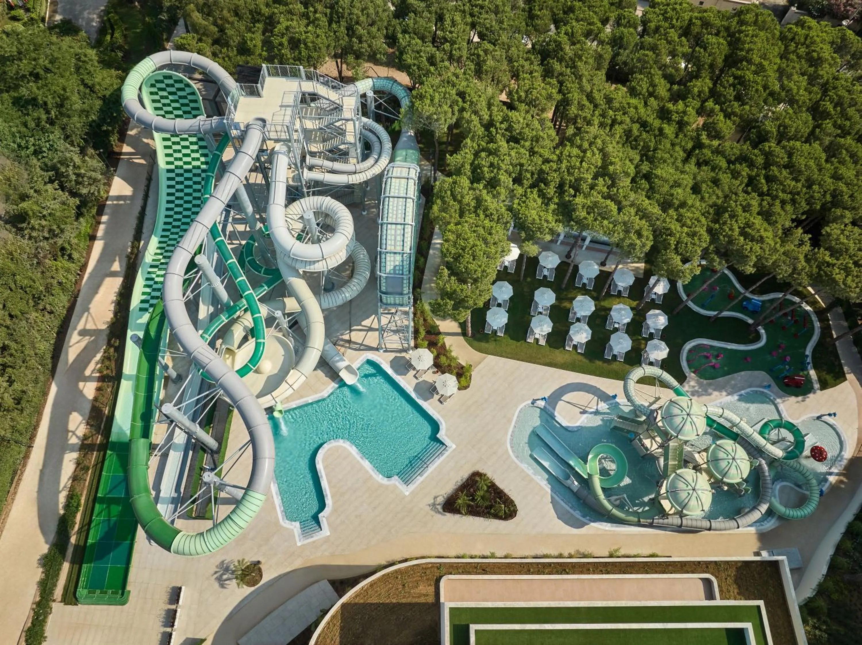 Bird's eye view in Paloma Grida