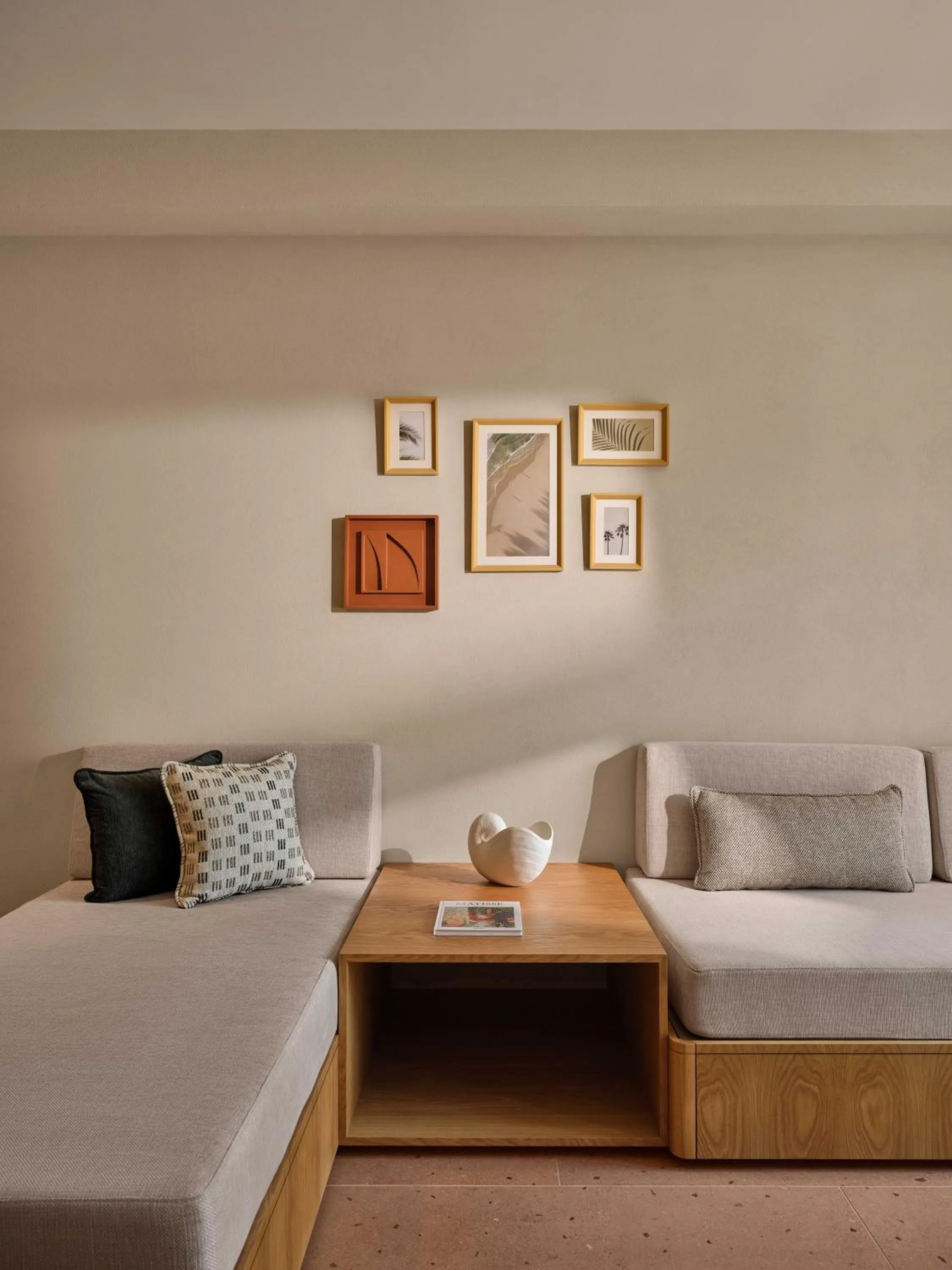 Living room, Bed in Paloma Grida