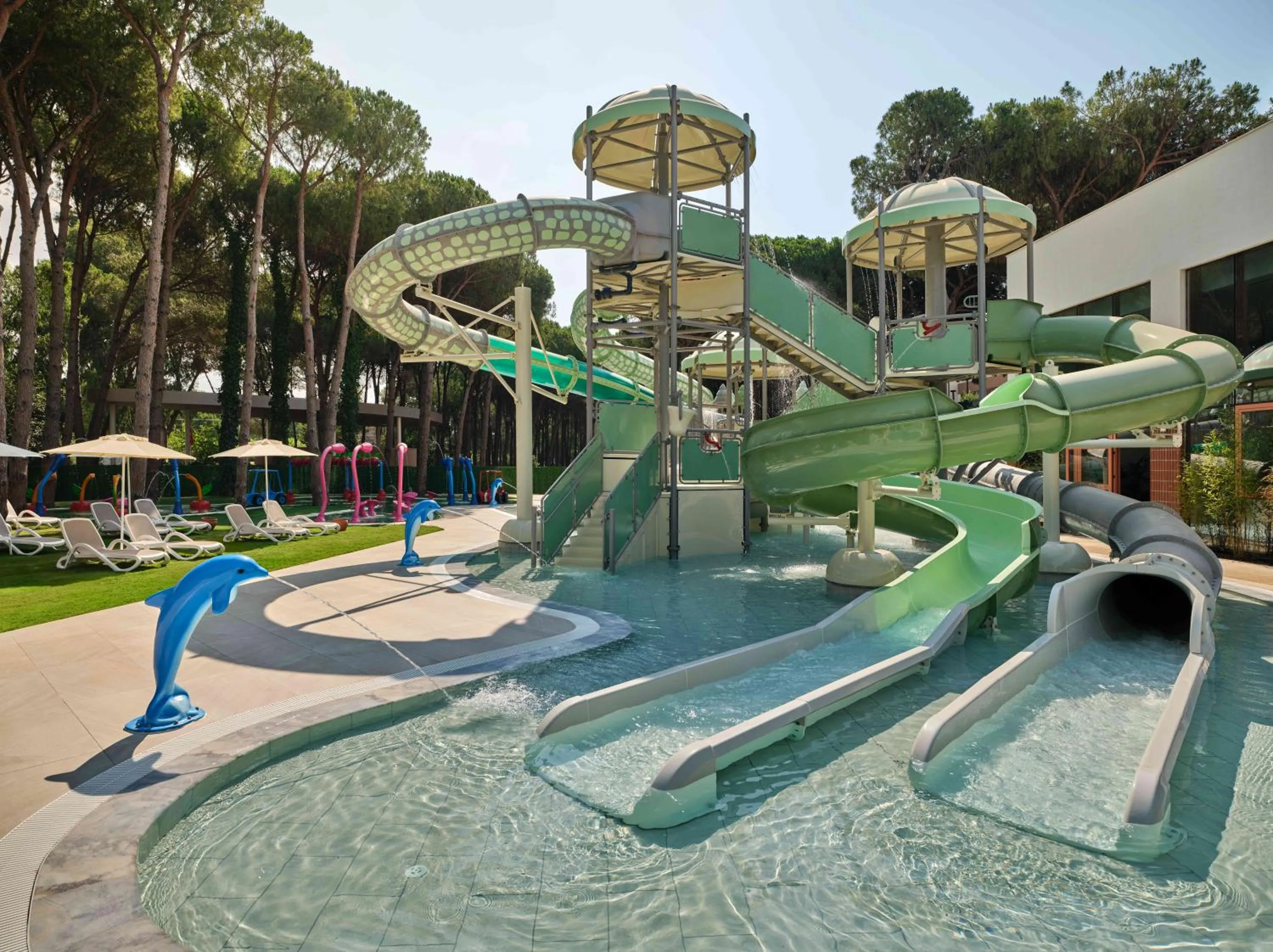 Aqua park in Paloma Grida