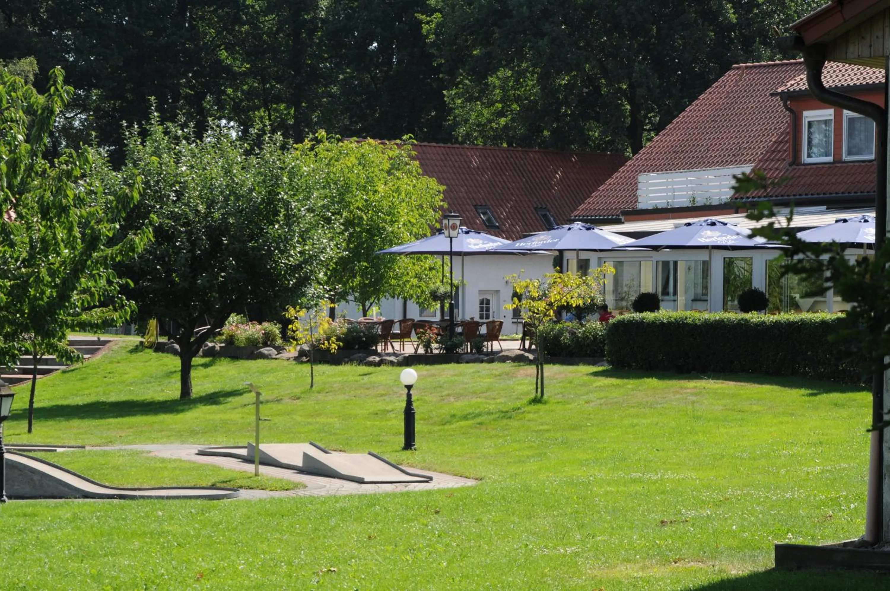 Minigolf in Landhotel Baumanns Hof