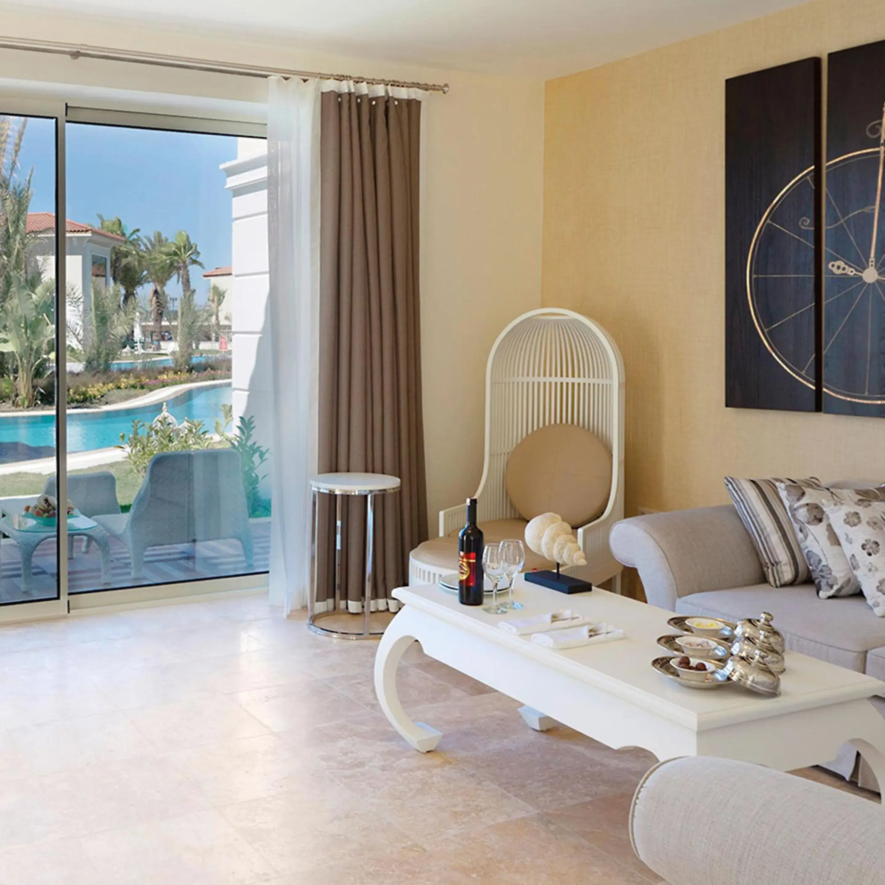 Living room in Paloma Oceana Living room in Paloma Oceana