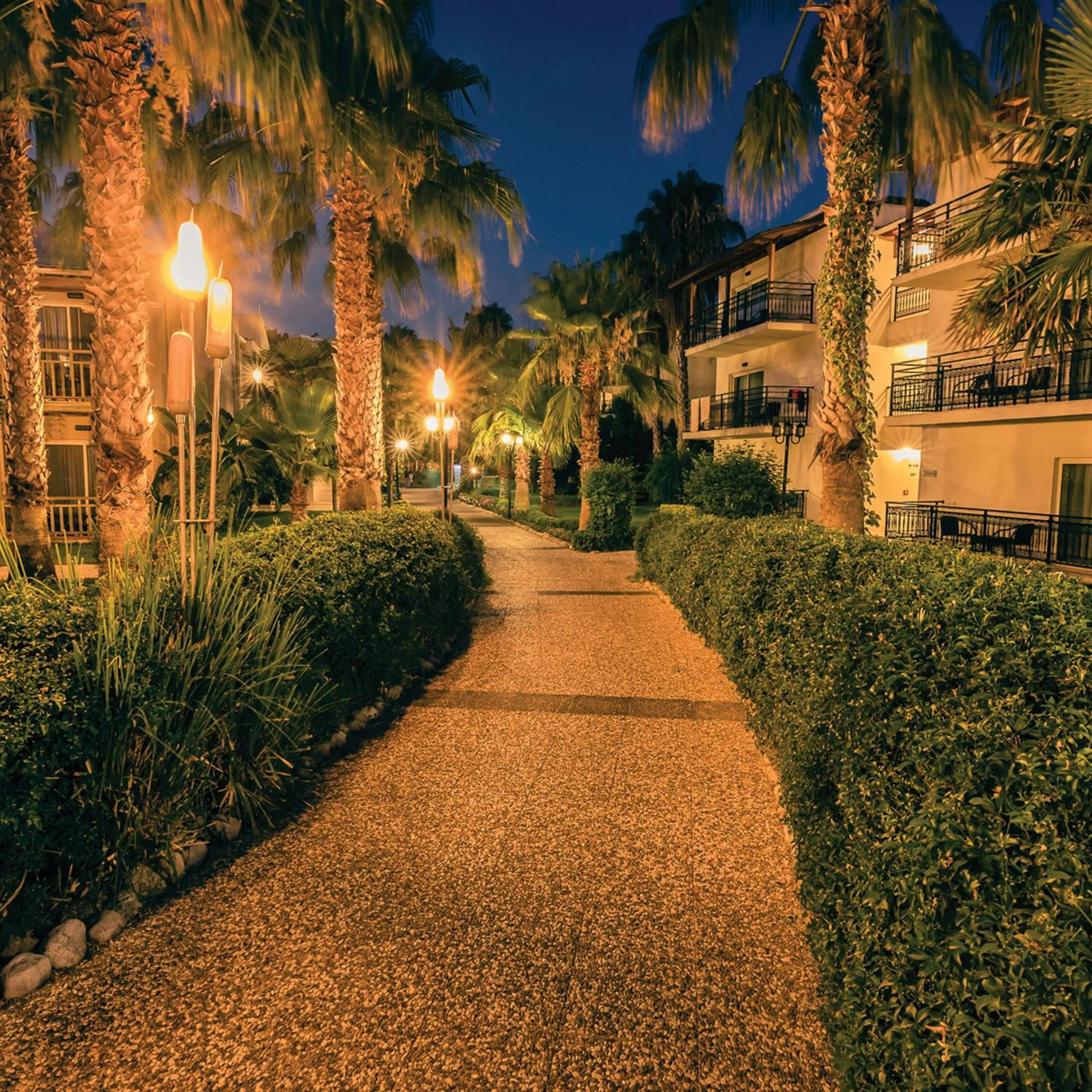 Garden view in Paloma Oceana