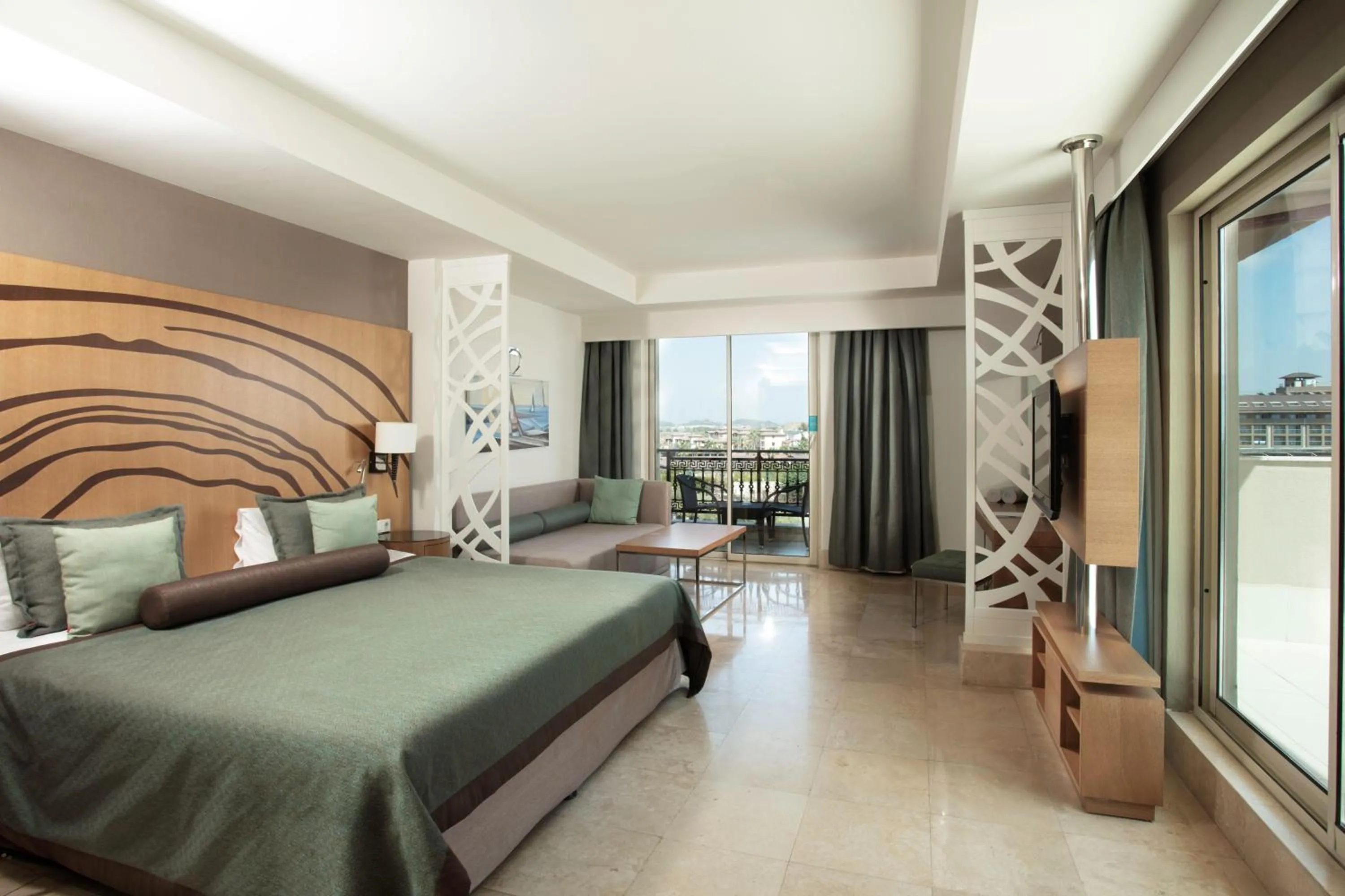 Balcony/Terrace, Bed in Paloma Oceana