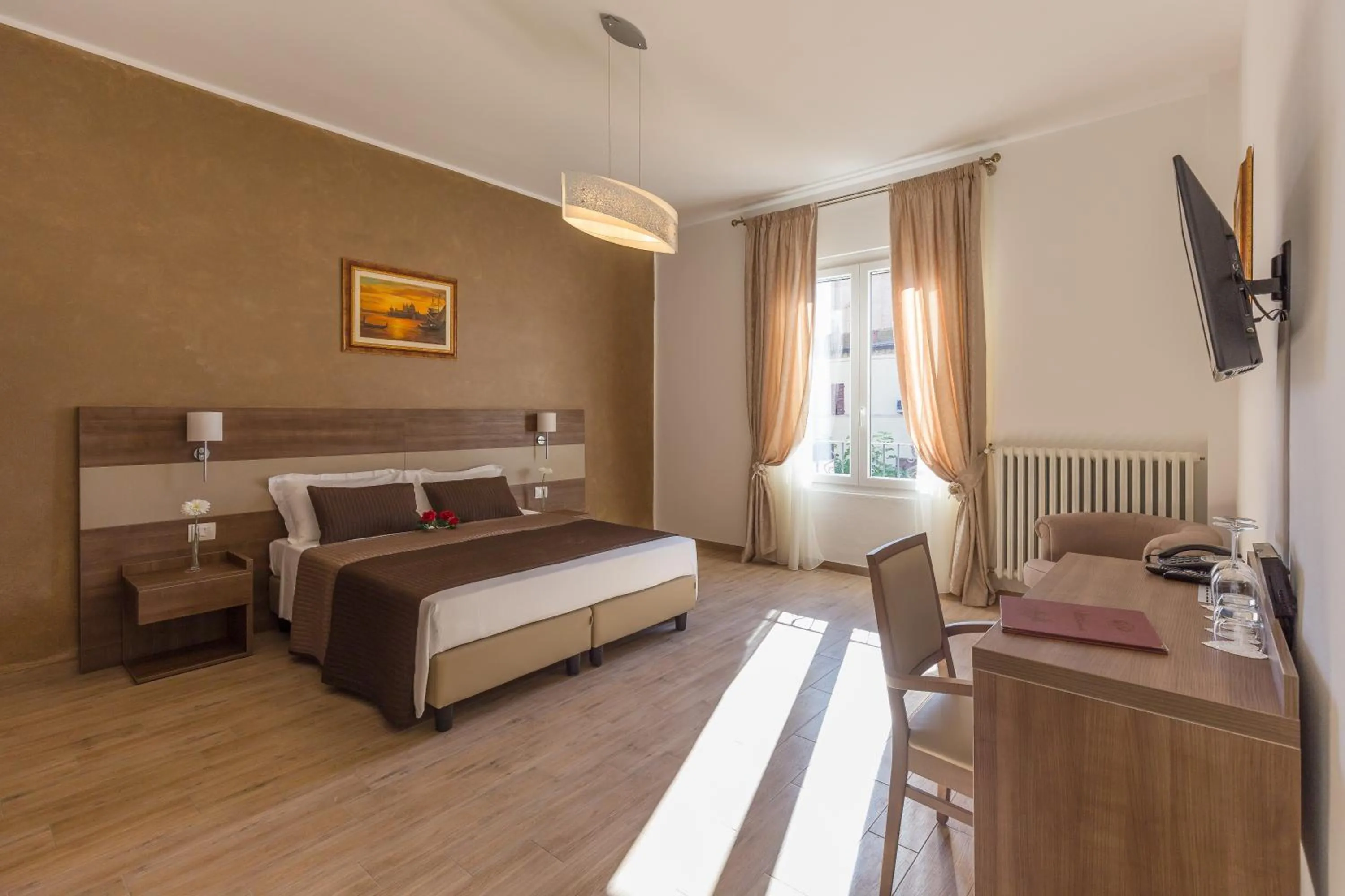 Bed in Villa Cavour
