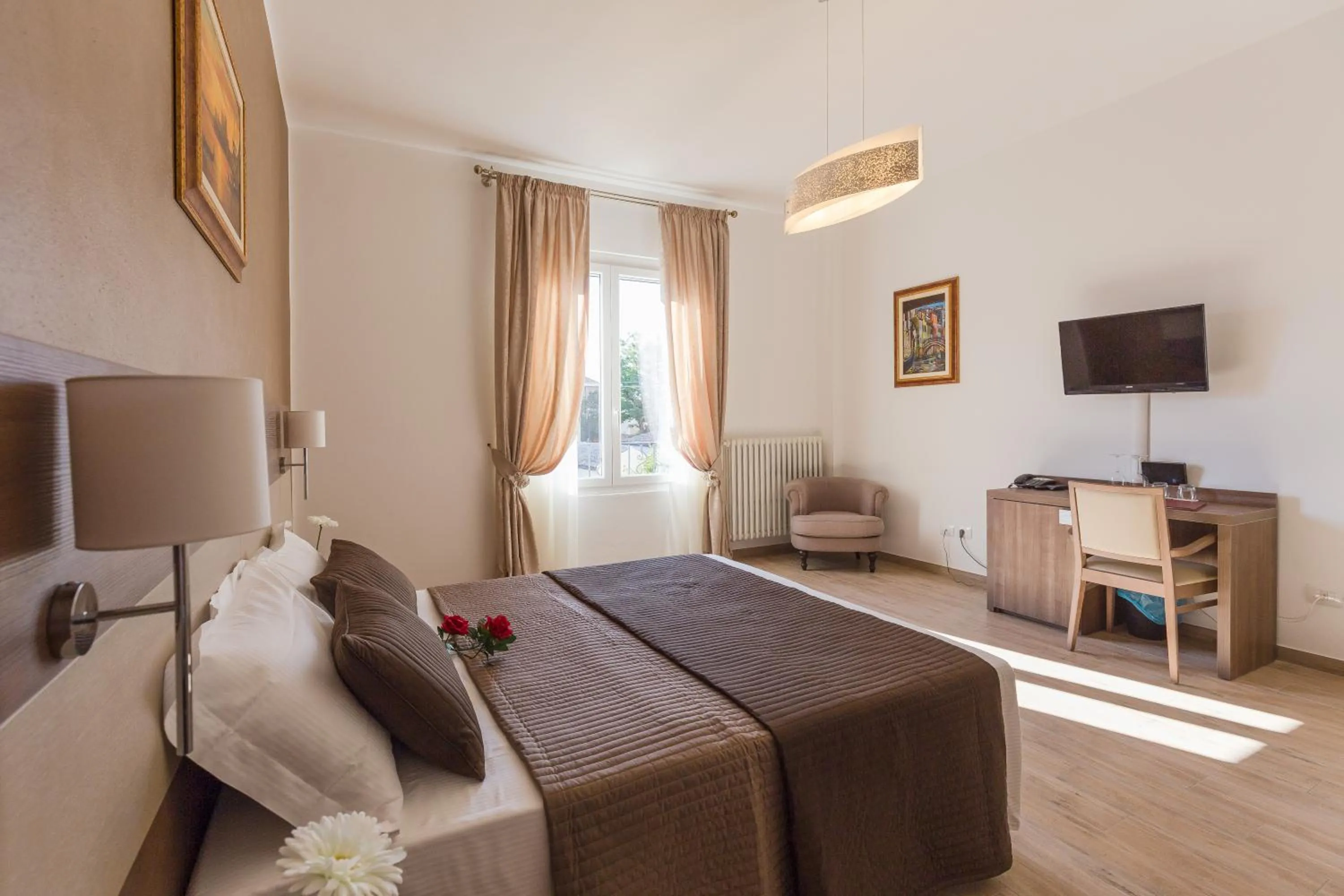 Bed in Villa Cavour