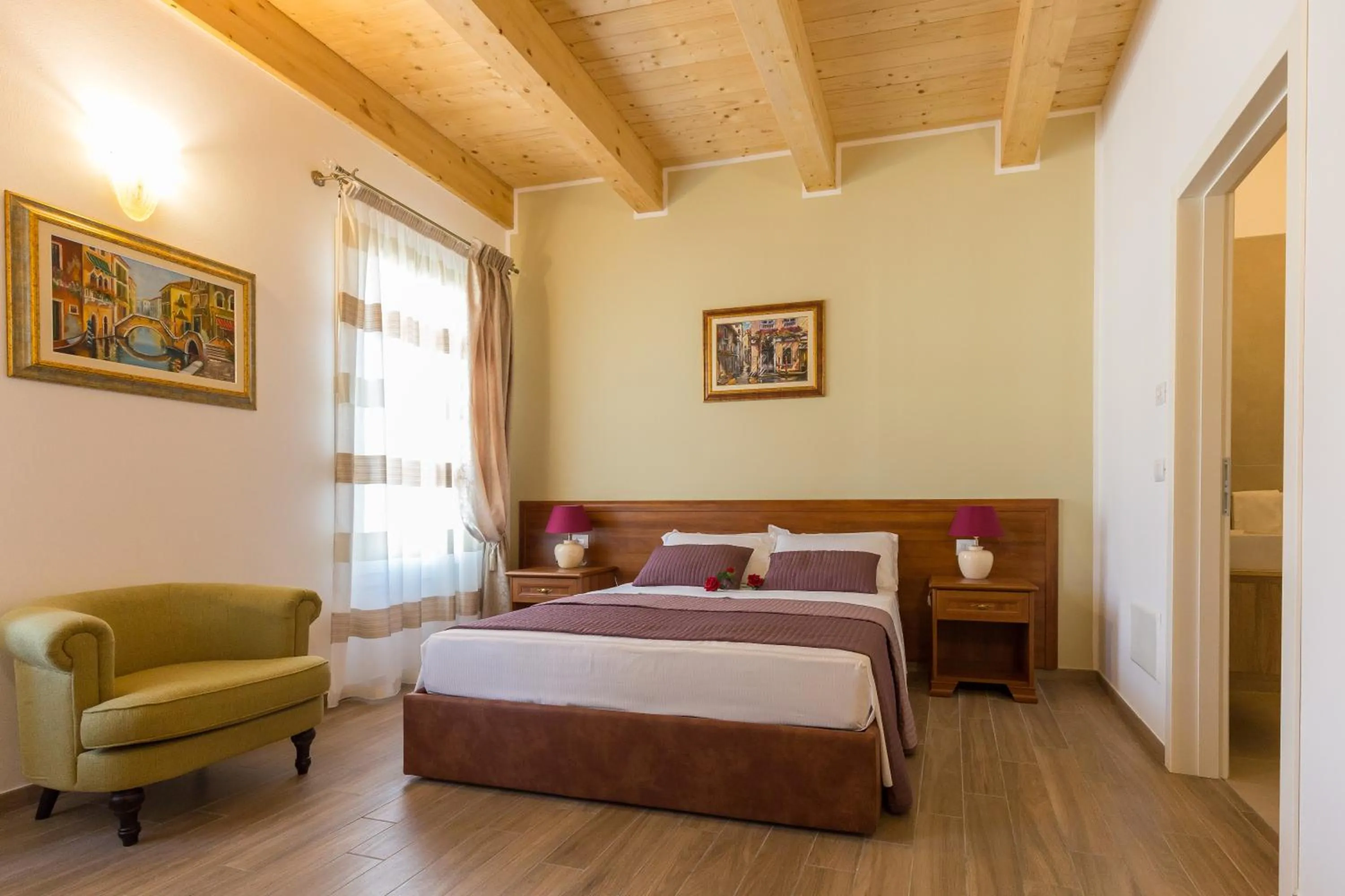 Bed in Villa Cavour