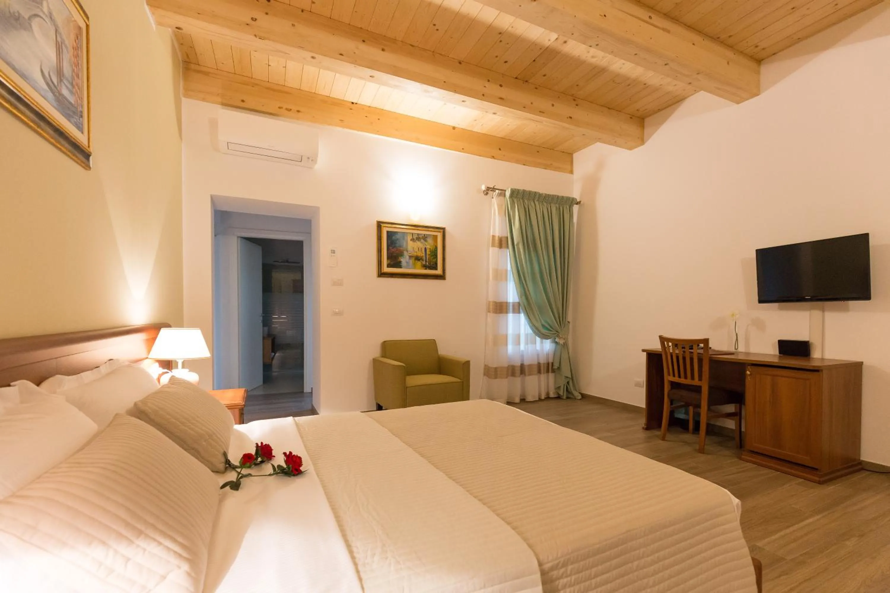 Bed in Villa Cavour