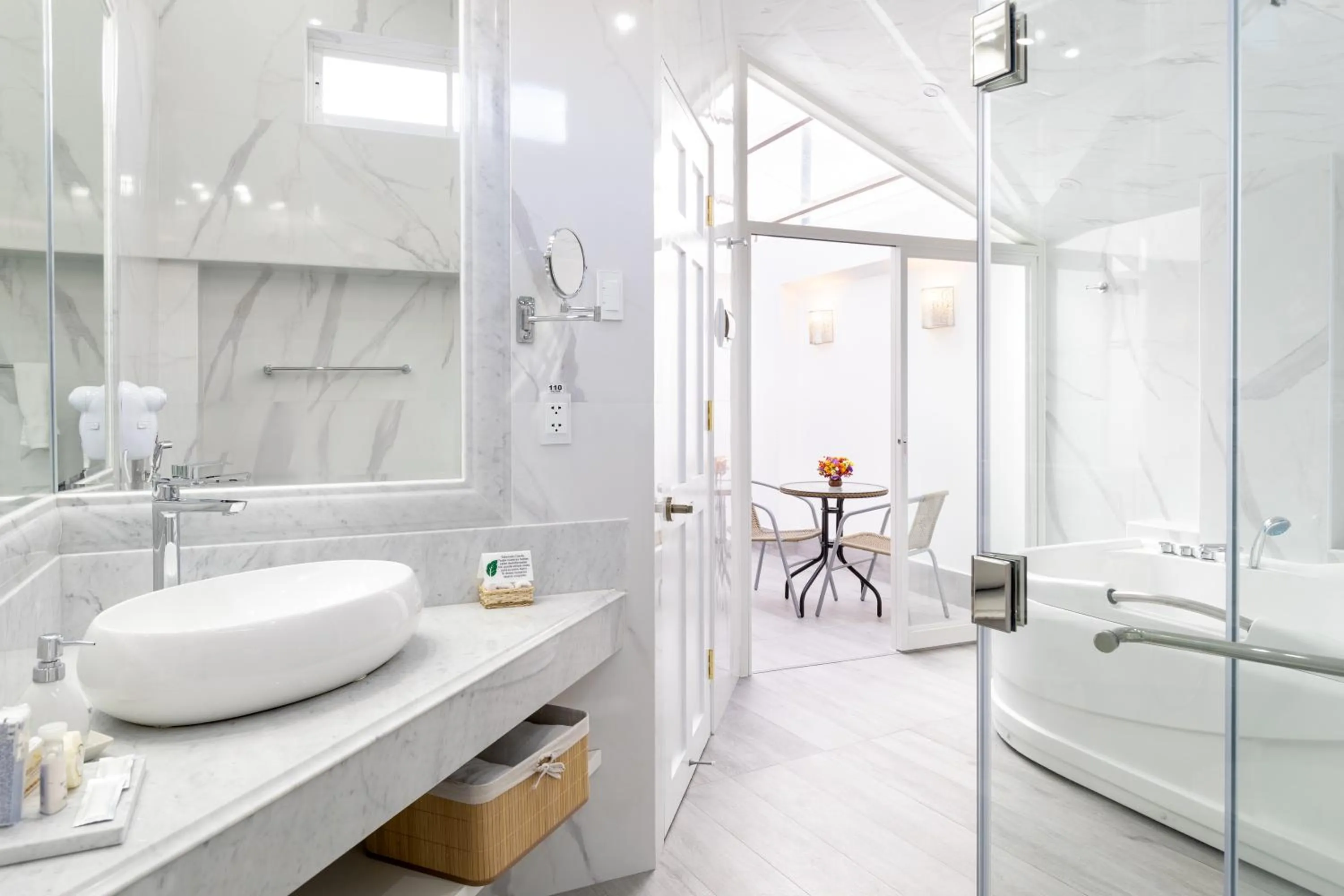 Bathroom in Terra Andina Colonial Mansion