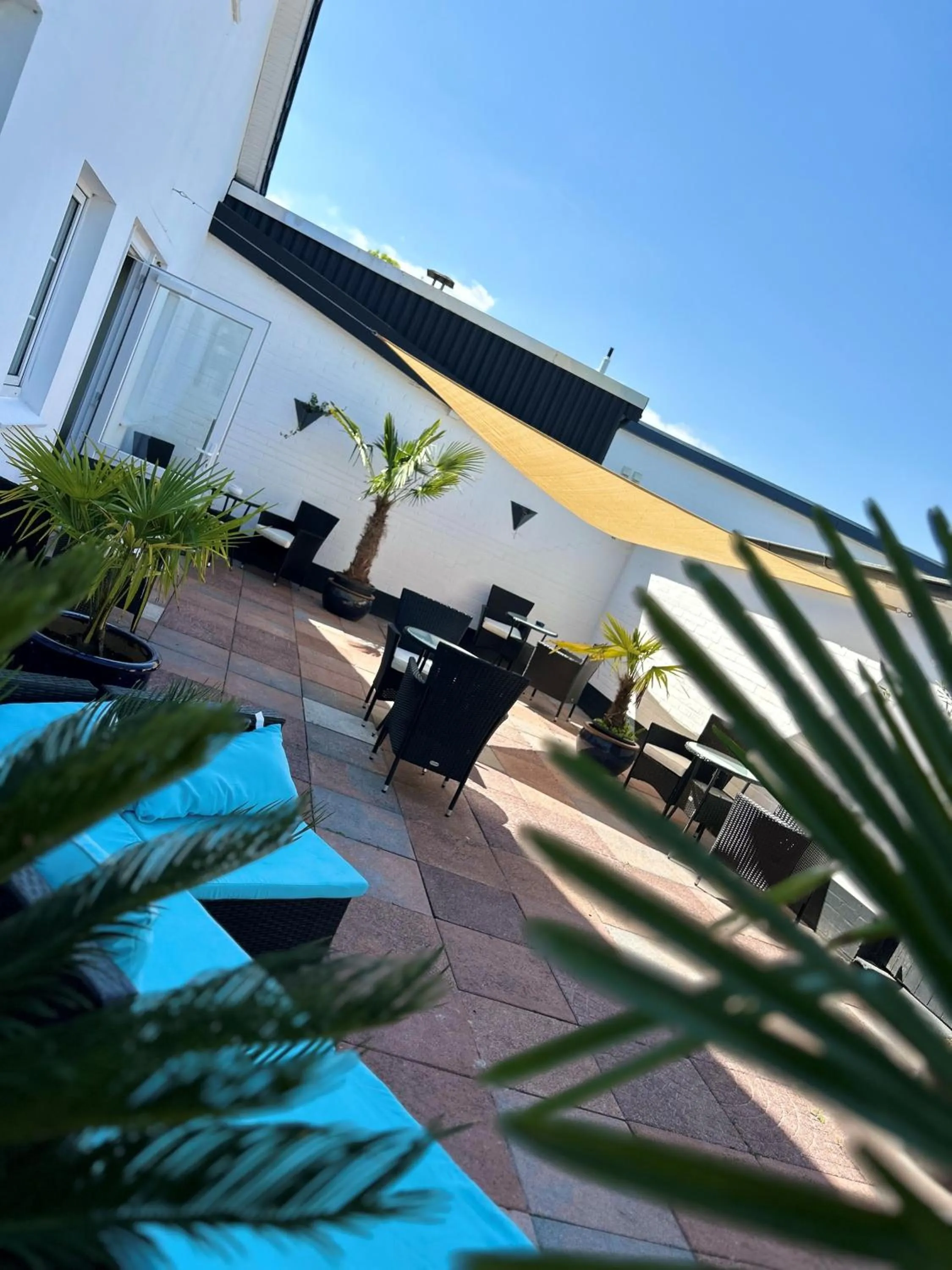 Balcony/Terrace in tauwerk Hotel