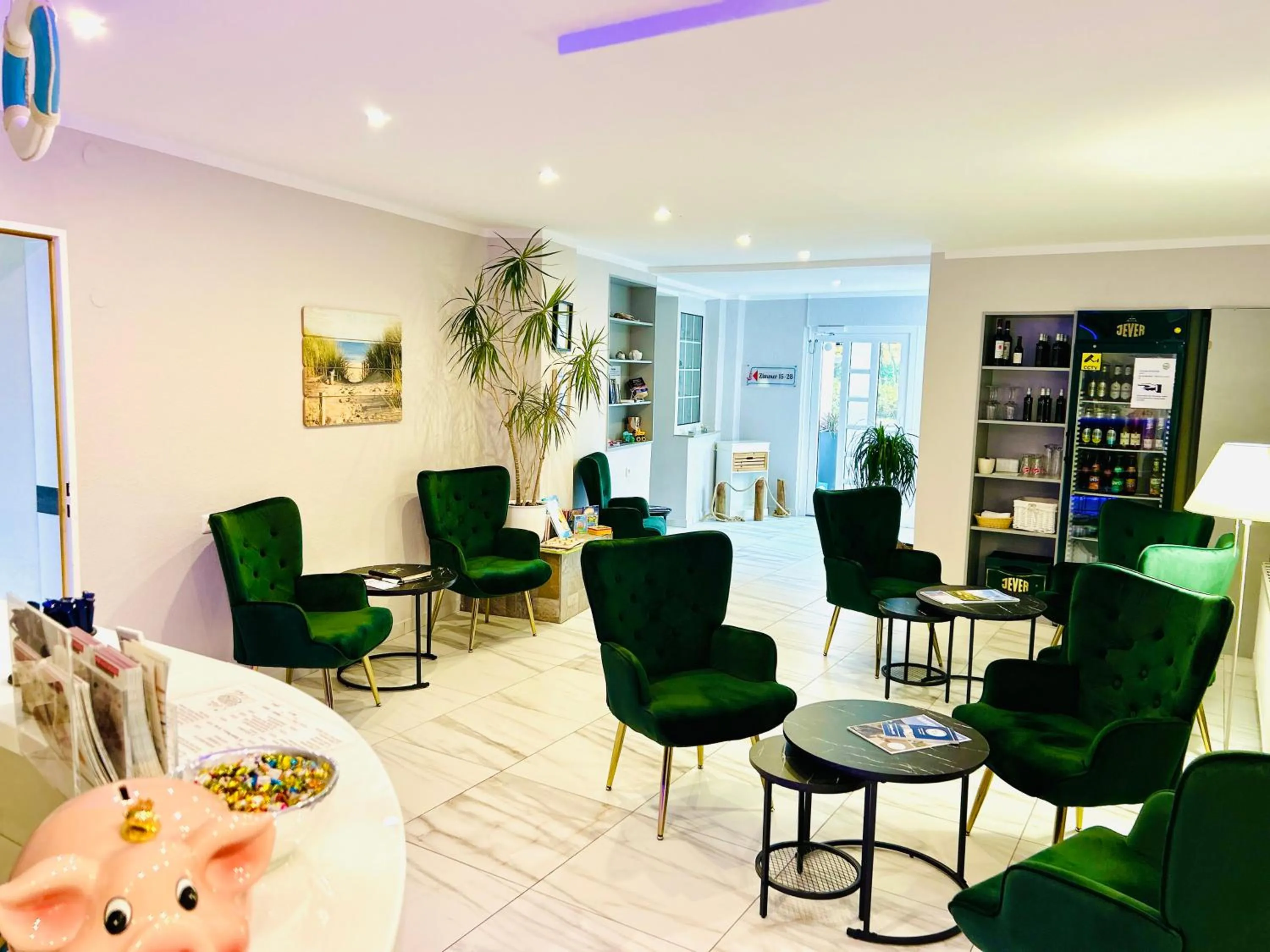 Seating area in tauwerk Hotel