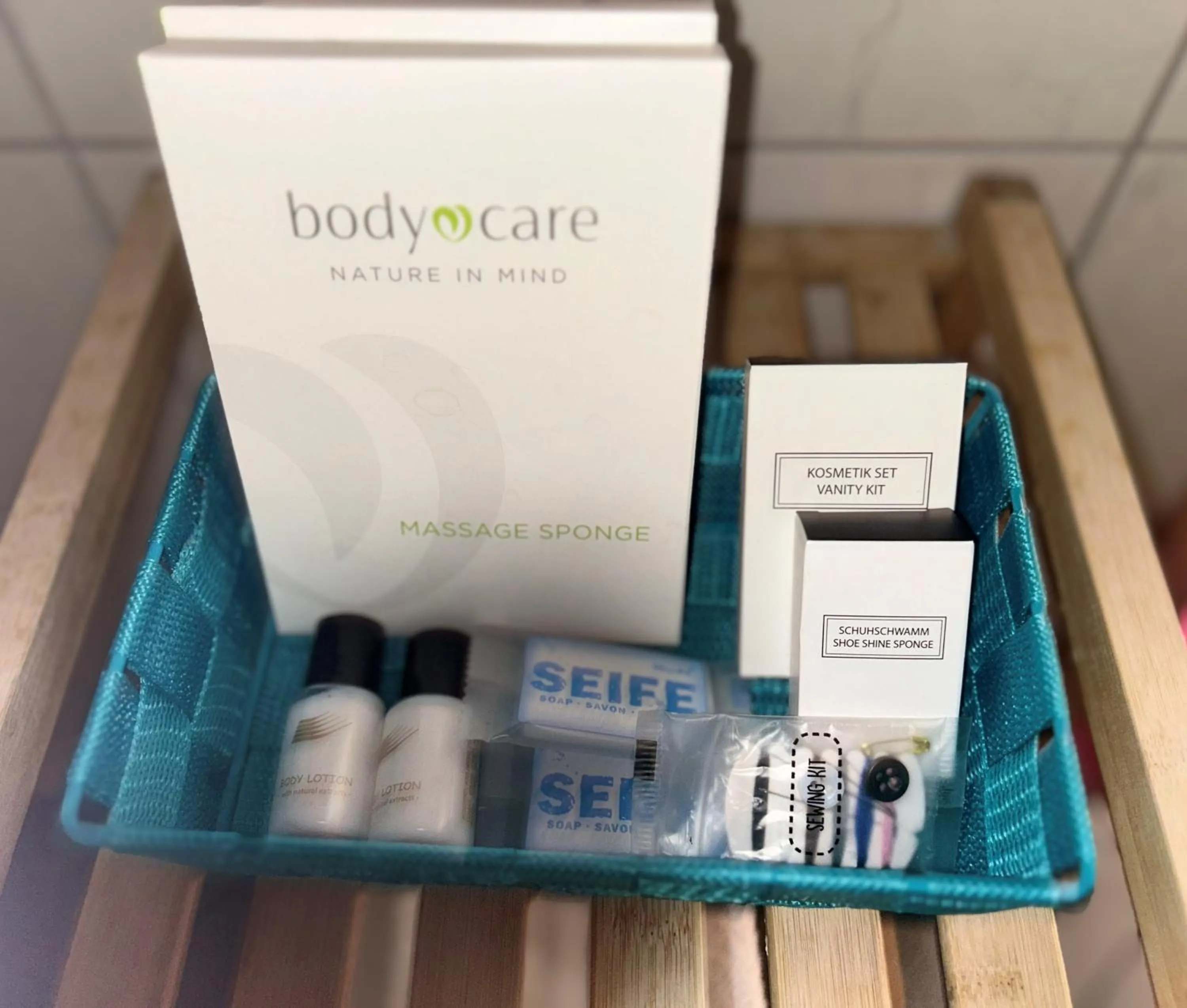 Bathroom in tauwerk Hotel