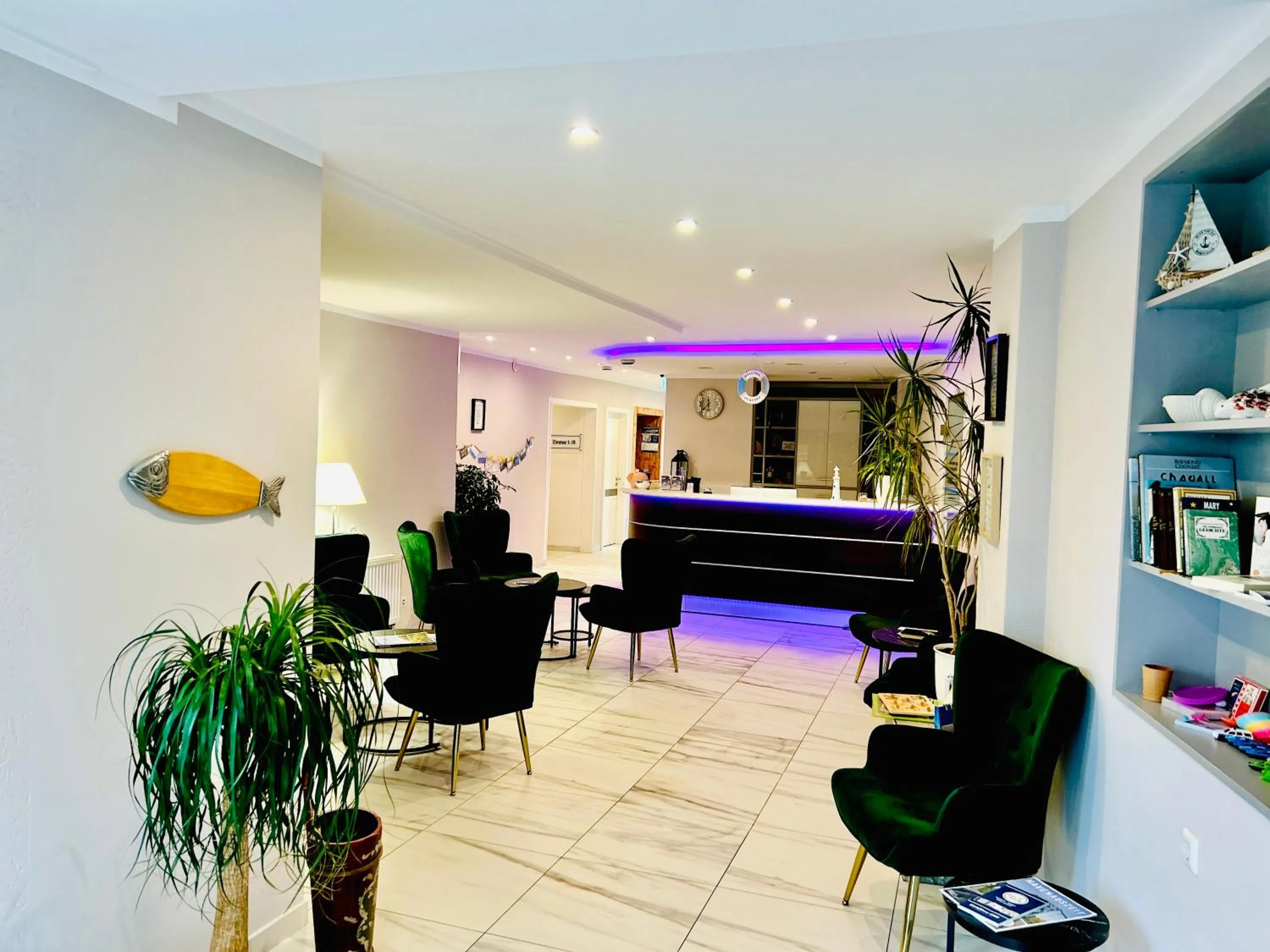 Lobby or reception in tauwerk Hotel