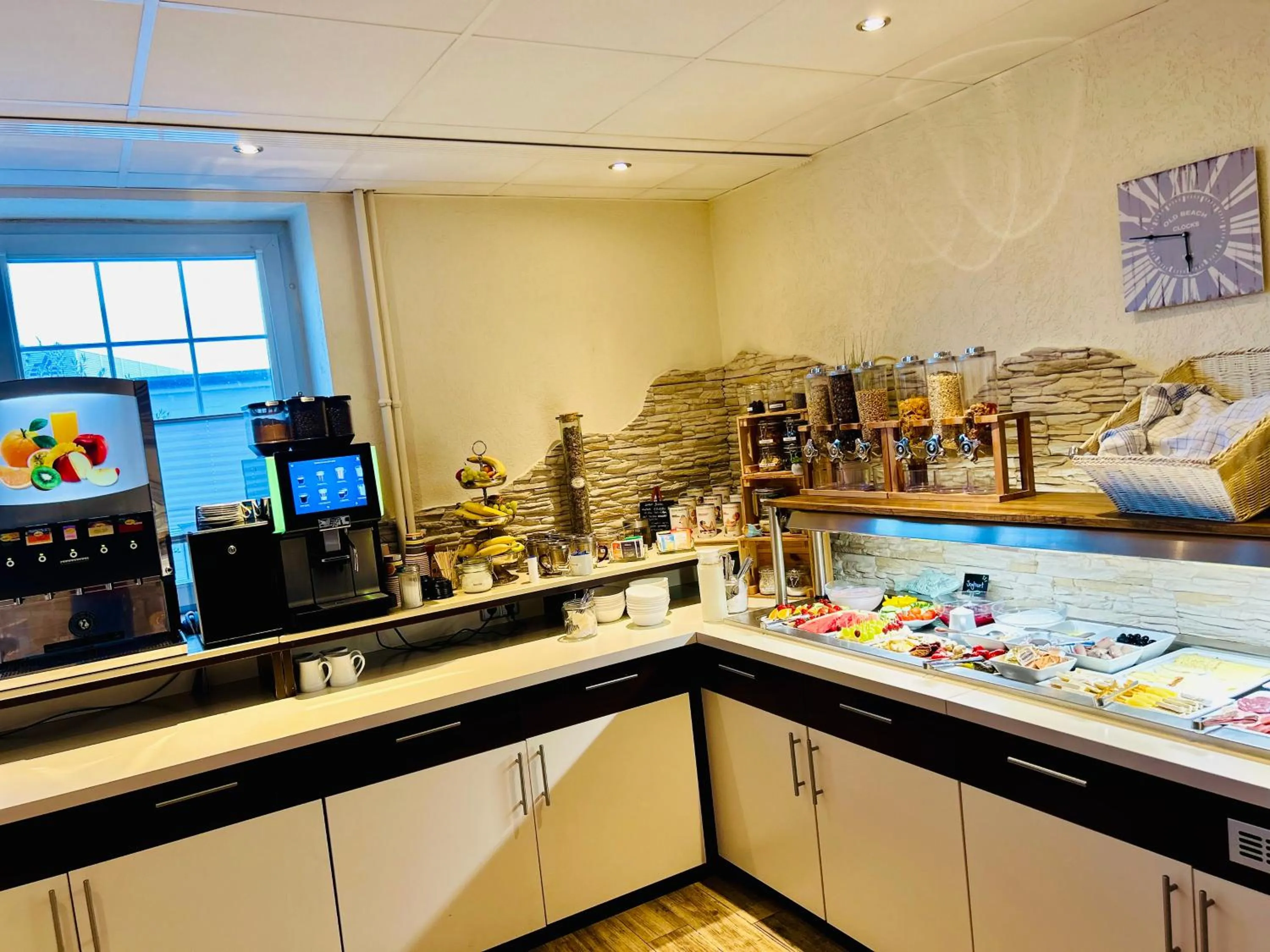 Breakfast in tauwerk Hotel