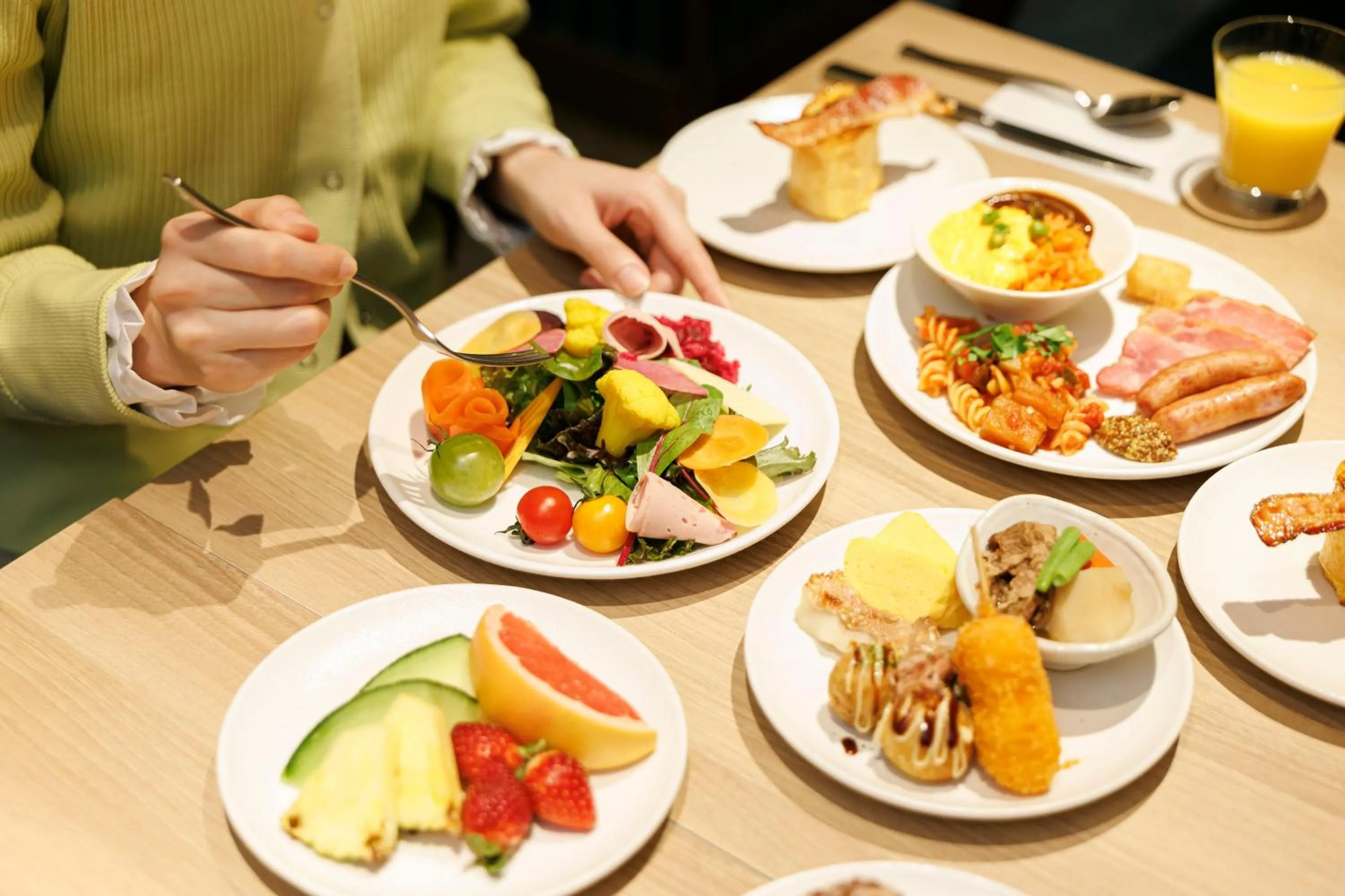 Breakfast in Namba Oriental Hotel