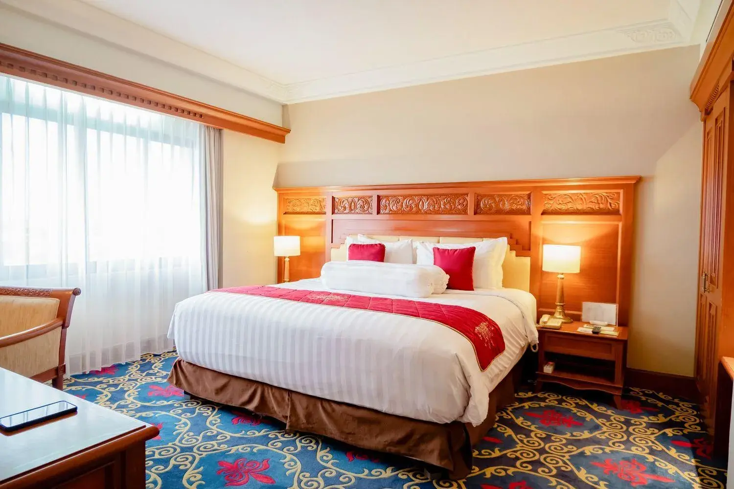 Bedroom, Bed in The Sunan Hotel Solo Bedroom, Bed in The Sunan Hotel Solo