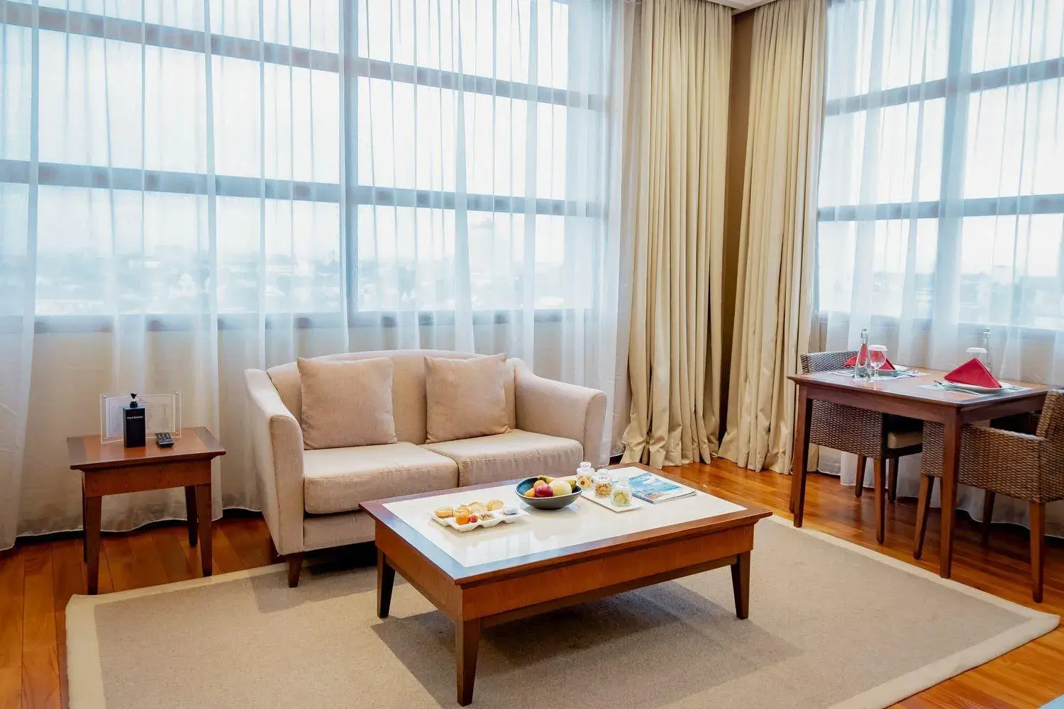 Living room in The Sunan Hotel Solo Living room in The Sunan Hotel Solo