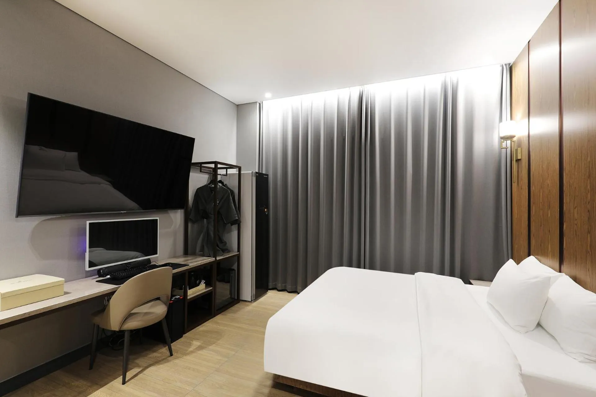 Bed in HOUND HOTEL Incheon Airport