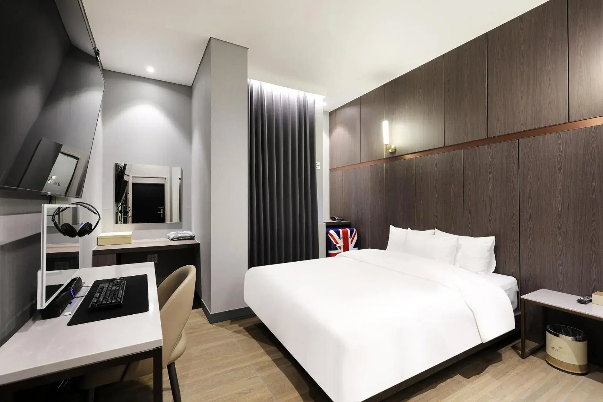 Bed in HOUND HOTEL Incheon Airport Bed in HOUND HOTEL Incheon Airport