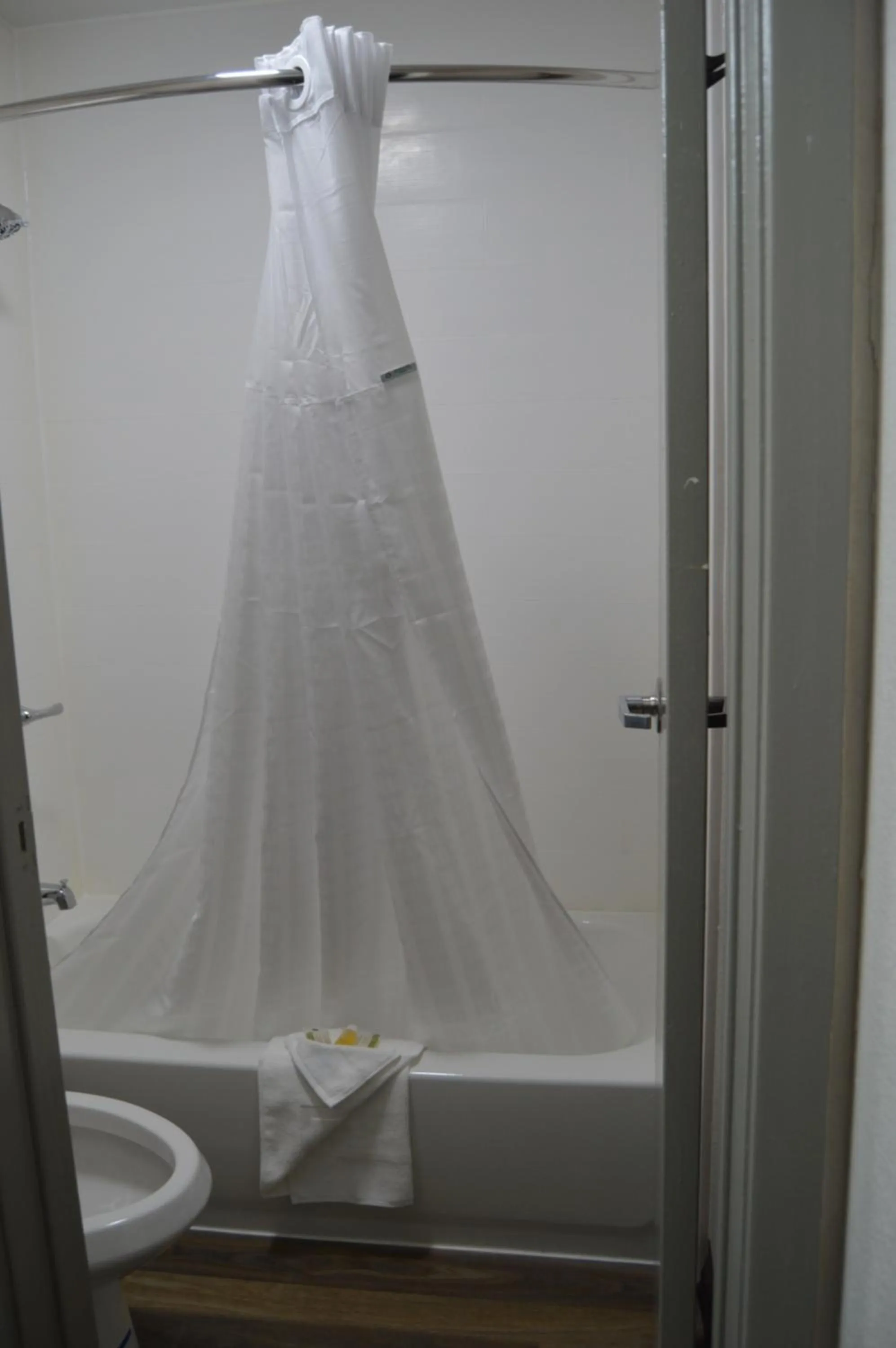 Bathroom in Days Inn by Wyndham Marietta-Atlanta-Delk Road
