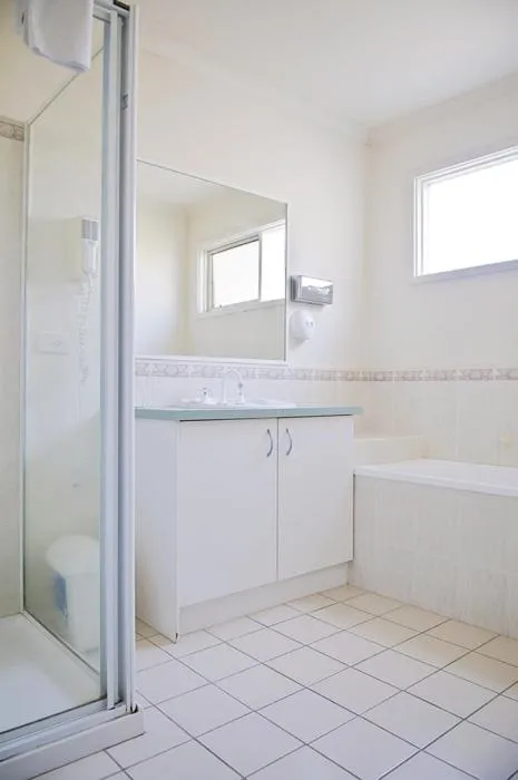 Bathroom in Lamplighter Motel