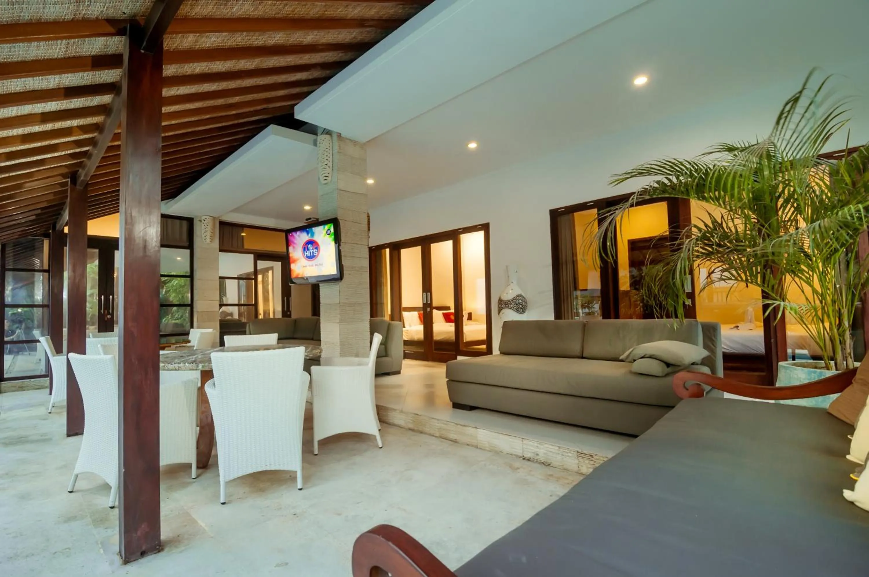 Living room in Mawar Estate by Villas Direct Bali