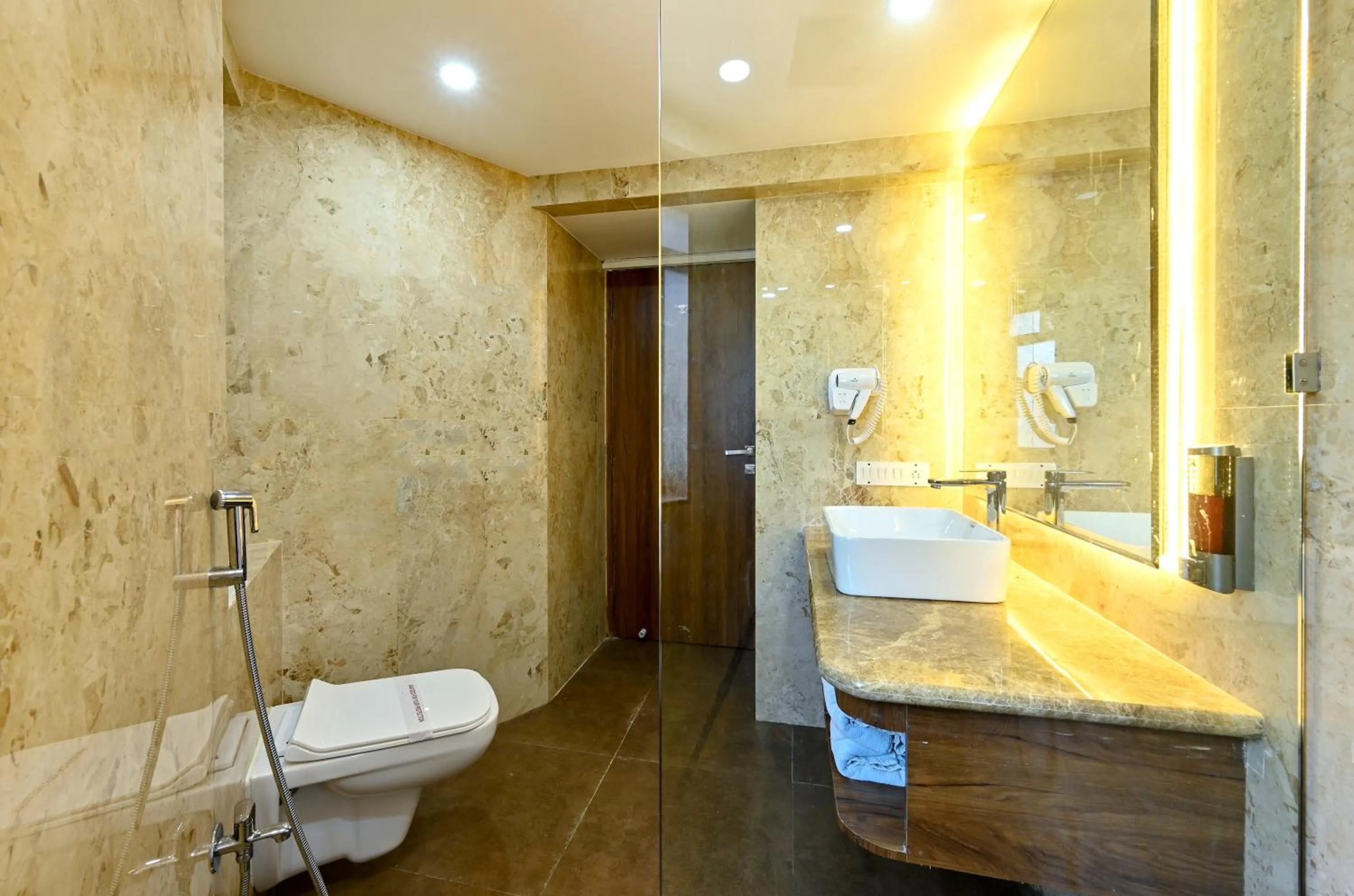 Bathroom in Hotel Parle International