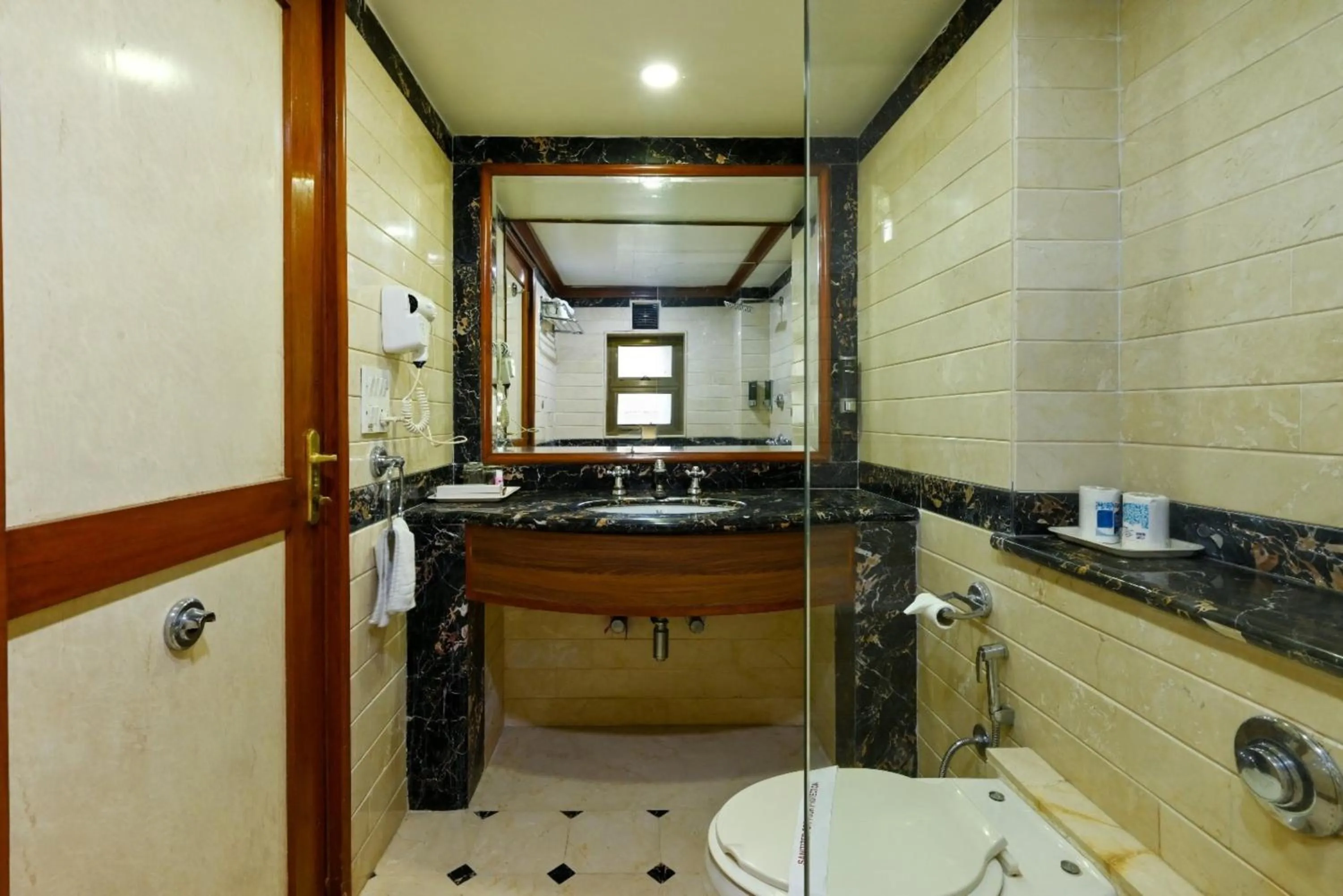 Bathroom in Hotel Parle International