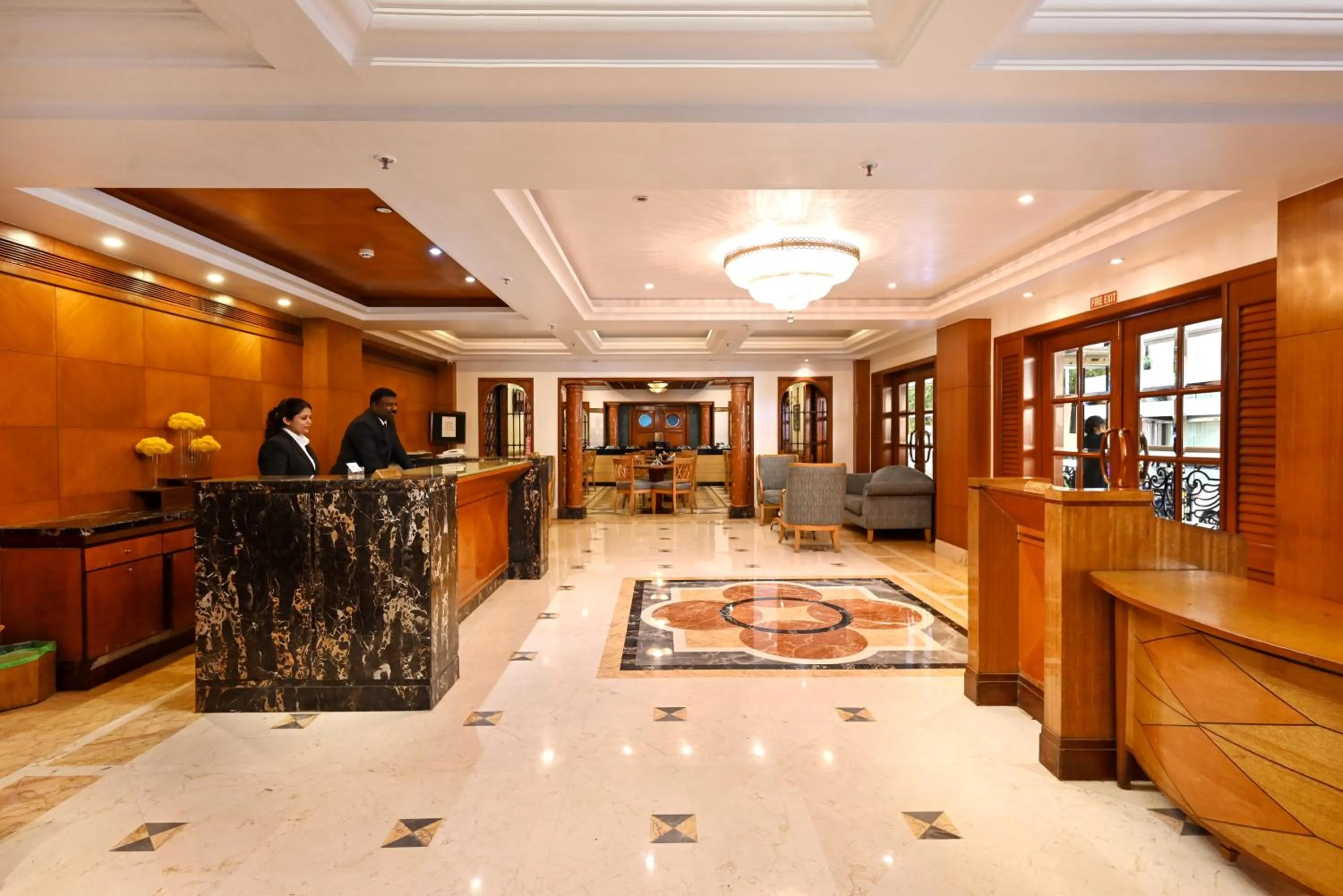 Lobby or reception in Hotel Parle International