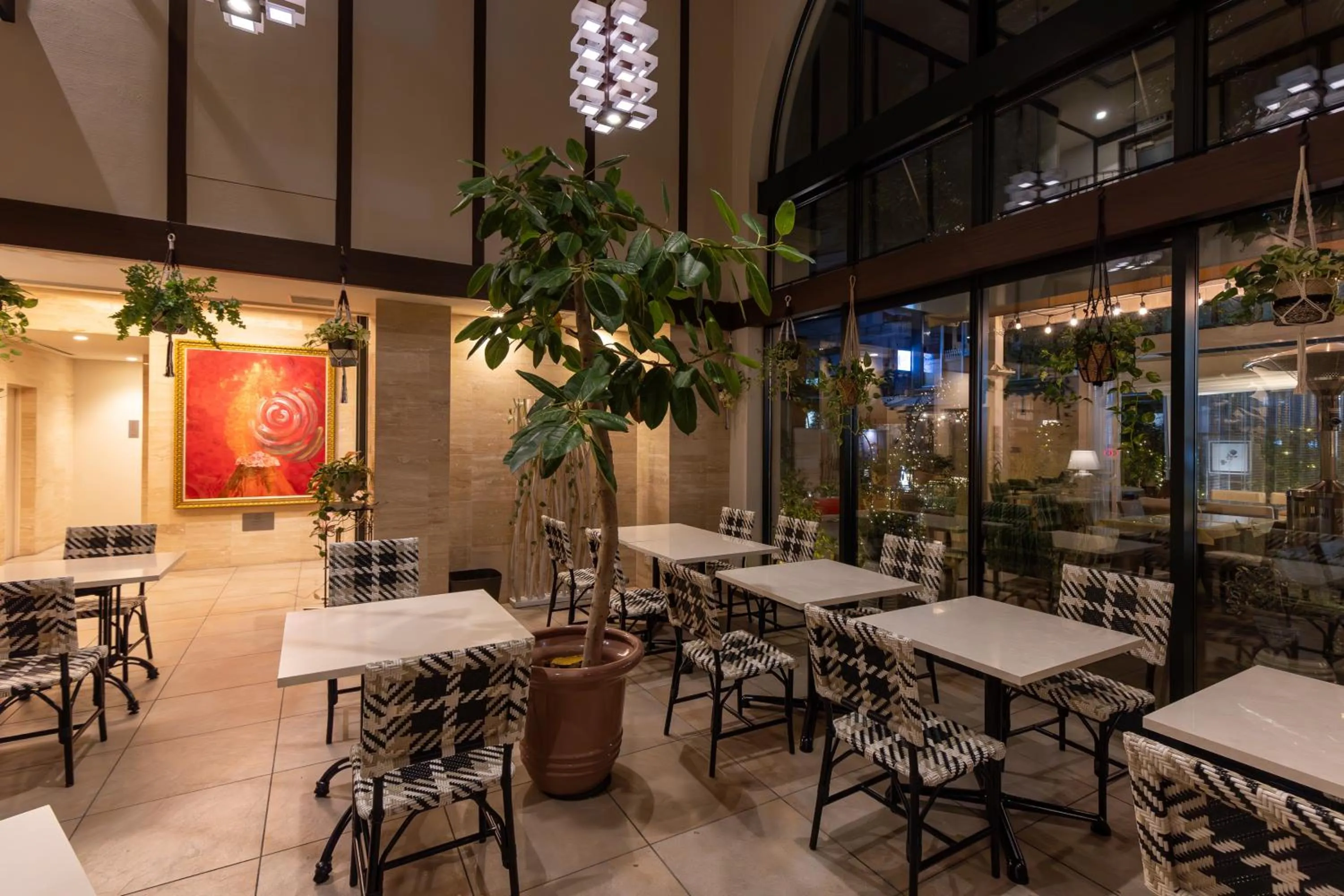 Restaurant/places to eat in Hotel Rose Garden Shinjuku