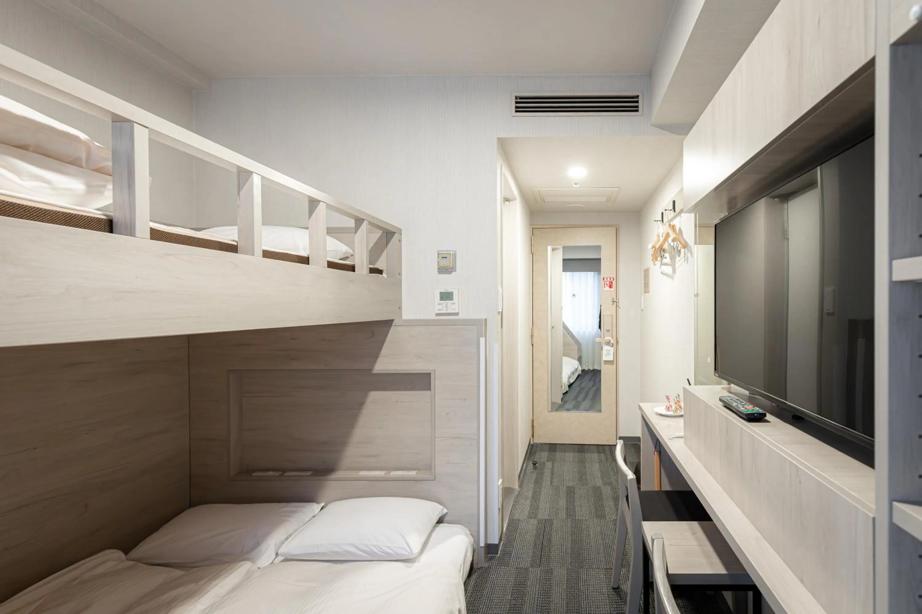 Bed in Hotel Rose Garden Shinjuku