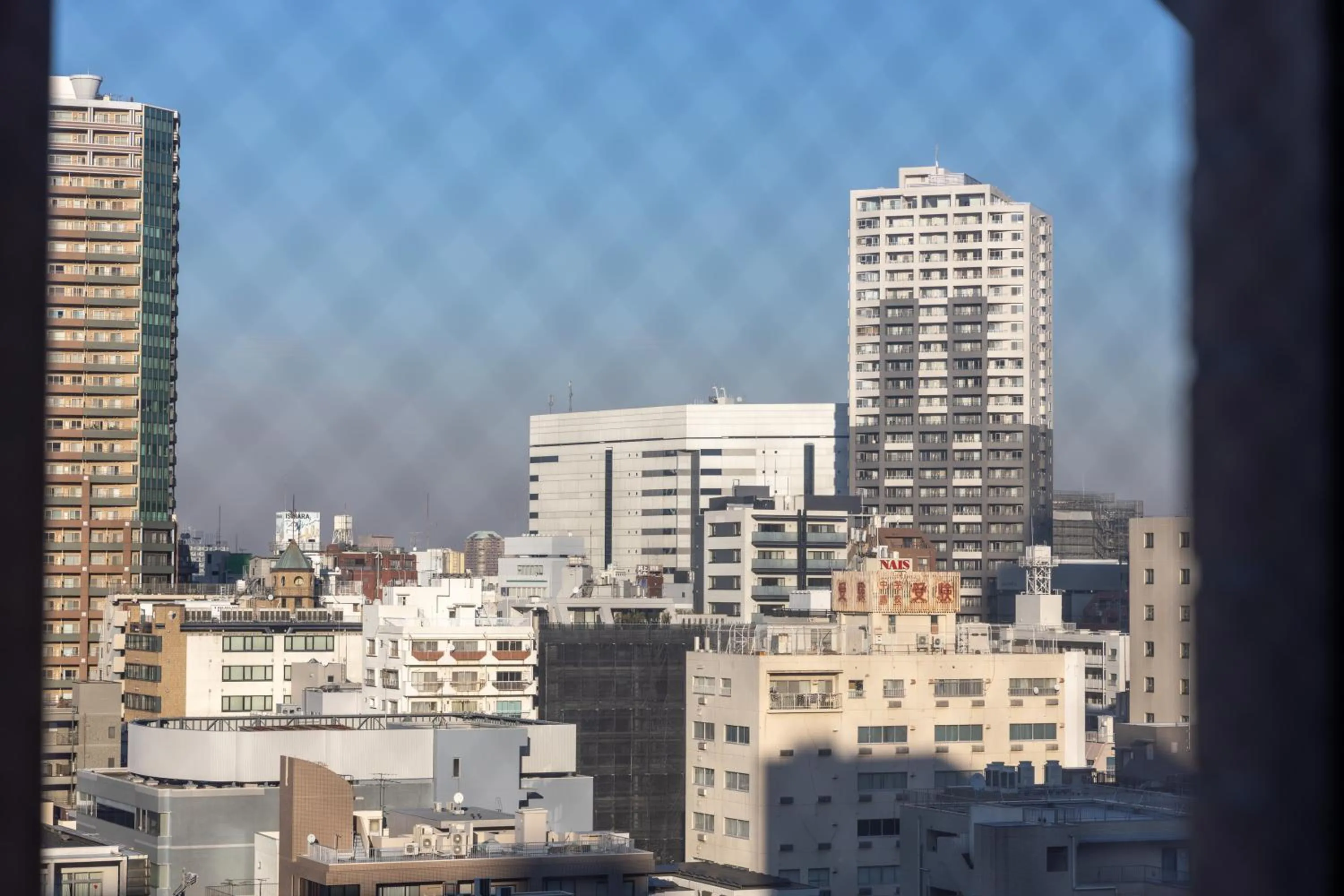 City view in Hotel Rose Garden Shinjuku