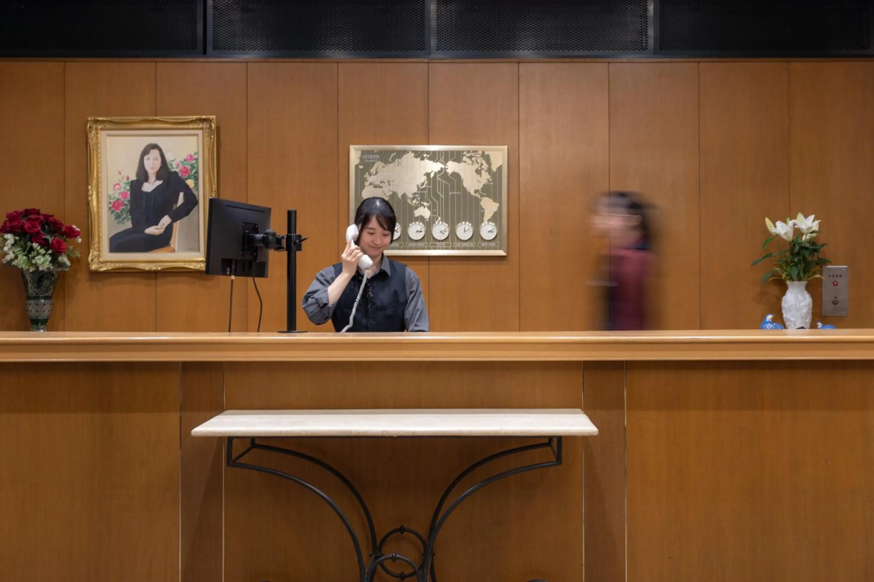 Lobby or reception in Hotel Rose Garden Shinjuku