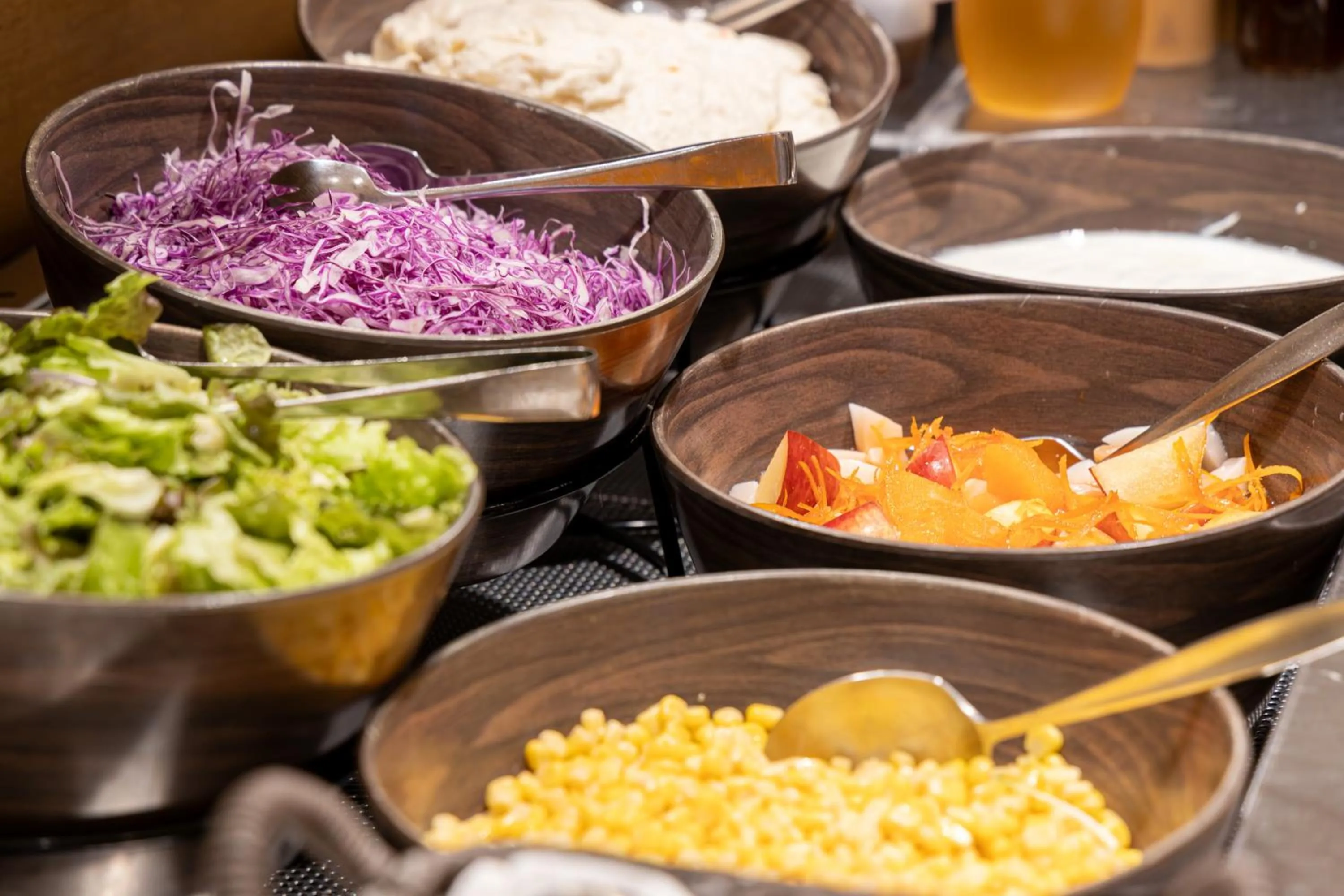 Buffet breakfast in Hotel Rose Garden Shinjuku