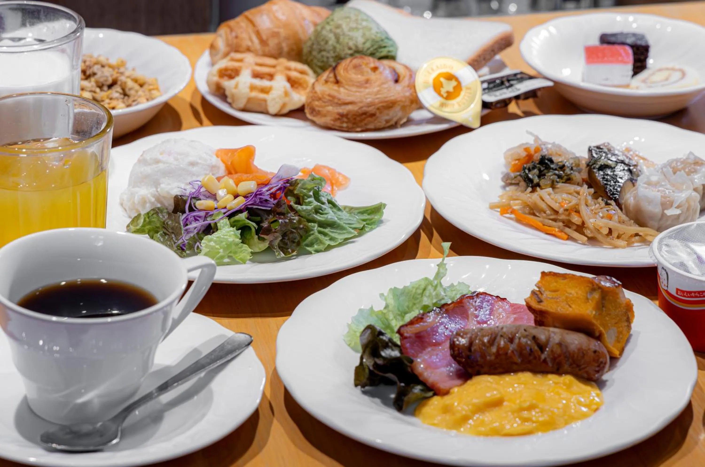 Breakfast in Hotel Rose Garden Shinjuku