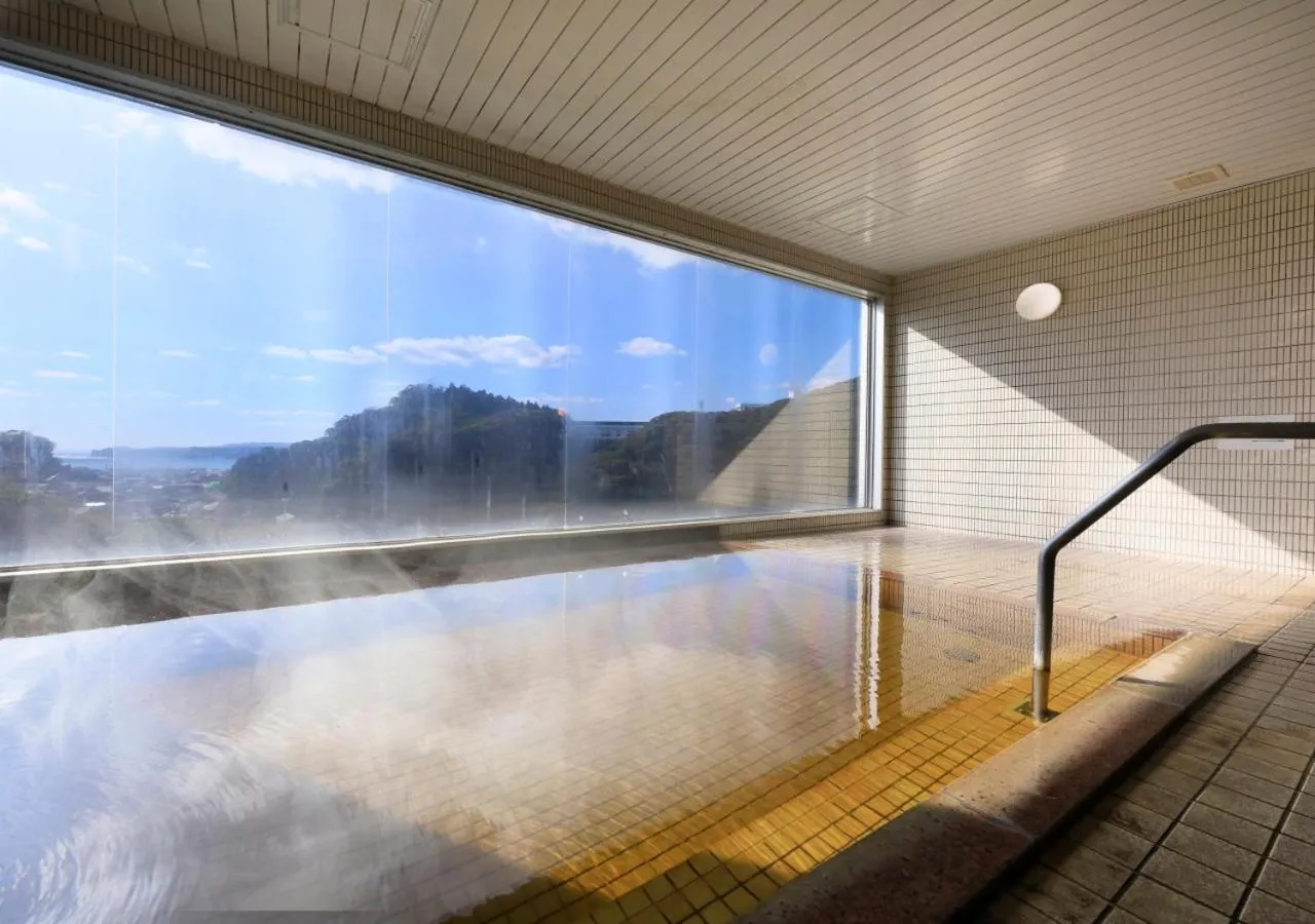 Hot Spring Bath in Katsuura Hilltop Hotel & Residence