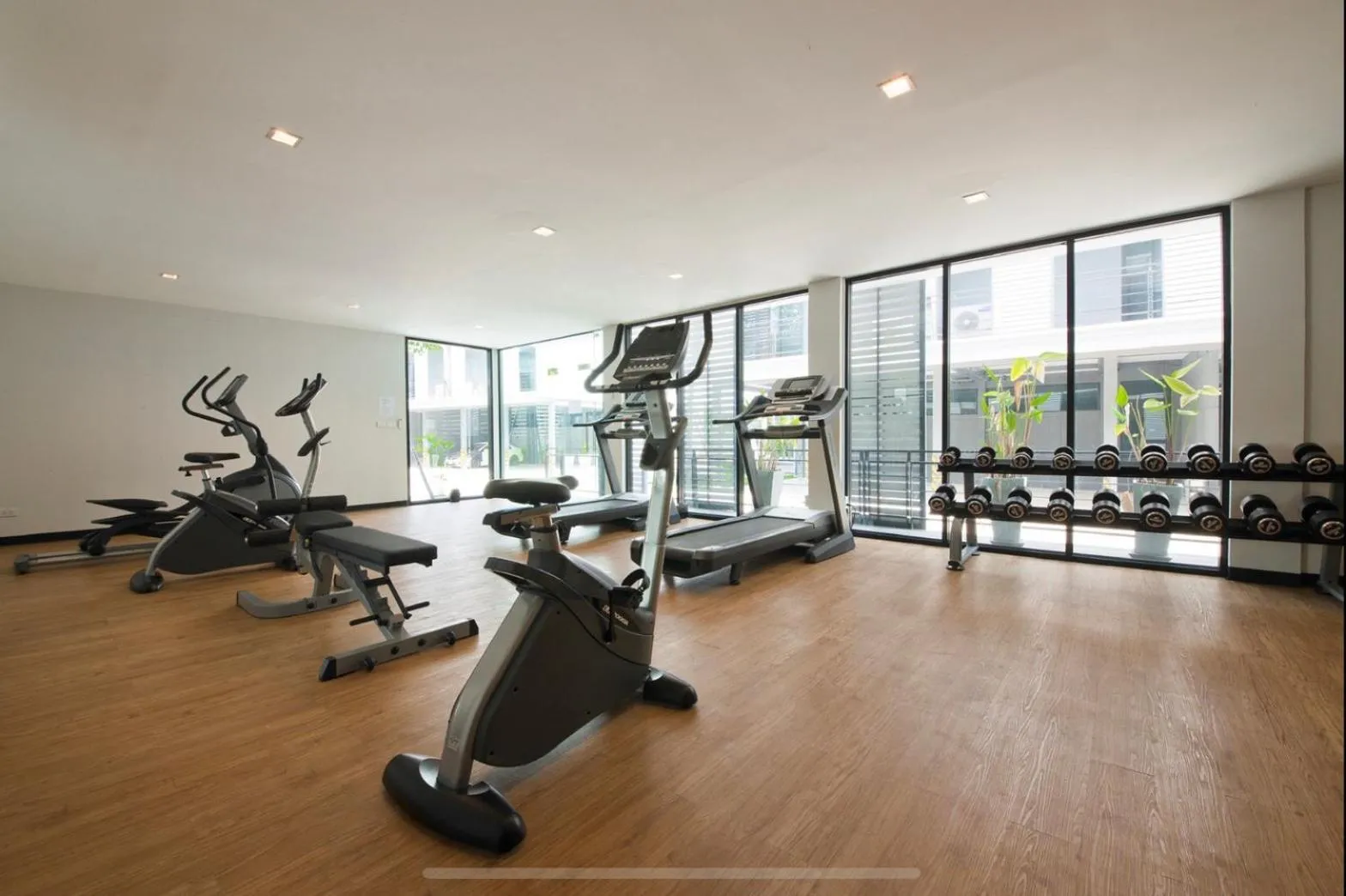 Fitness centre/facilities in The Box Residence