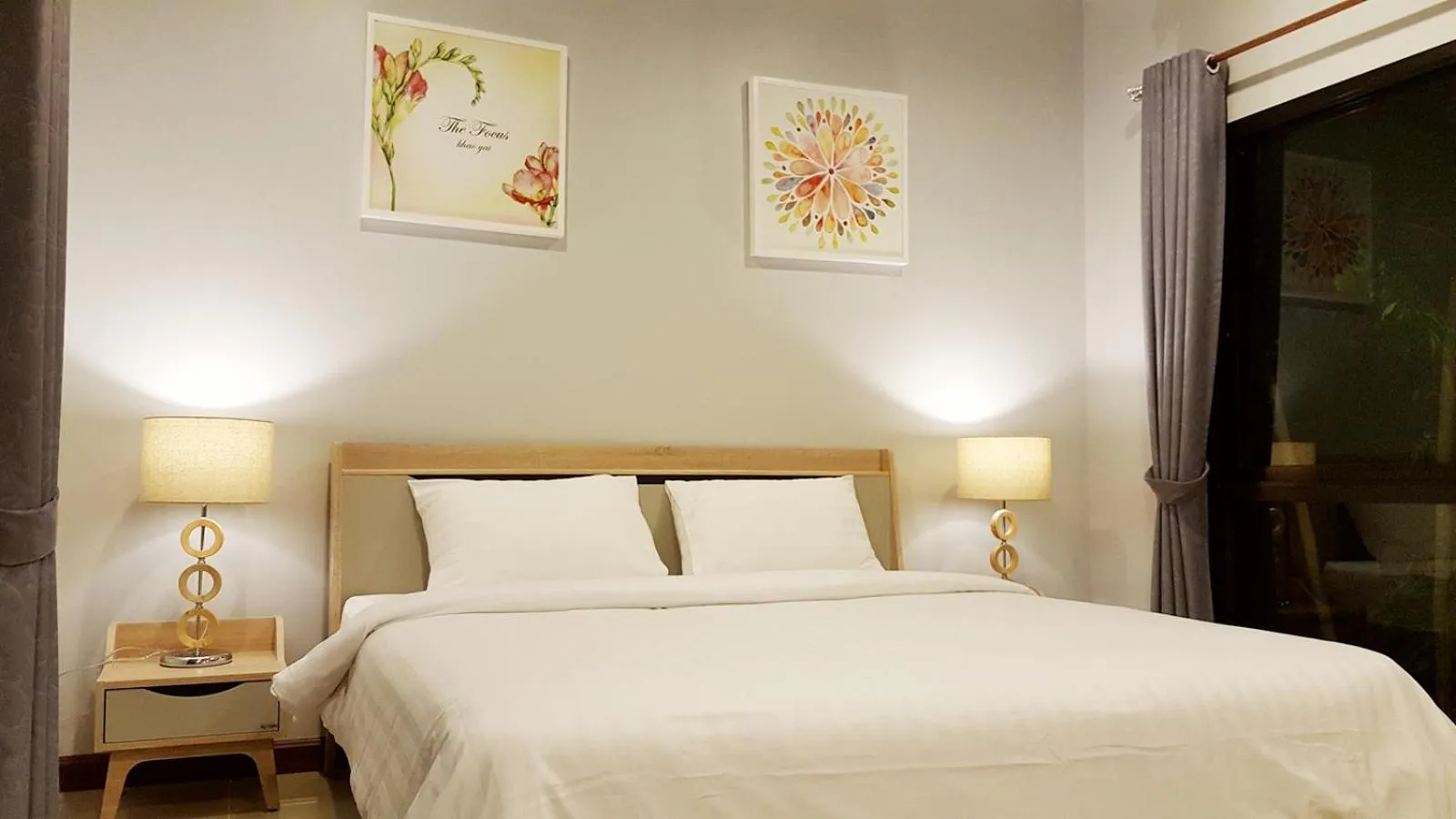 Bed in The Focus Khaoyai Resort