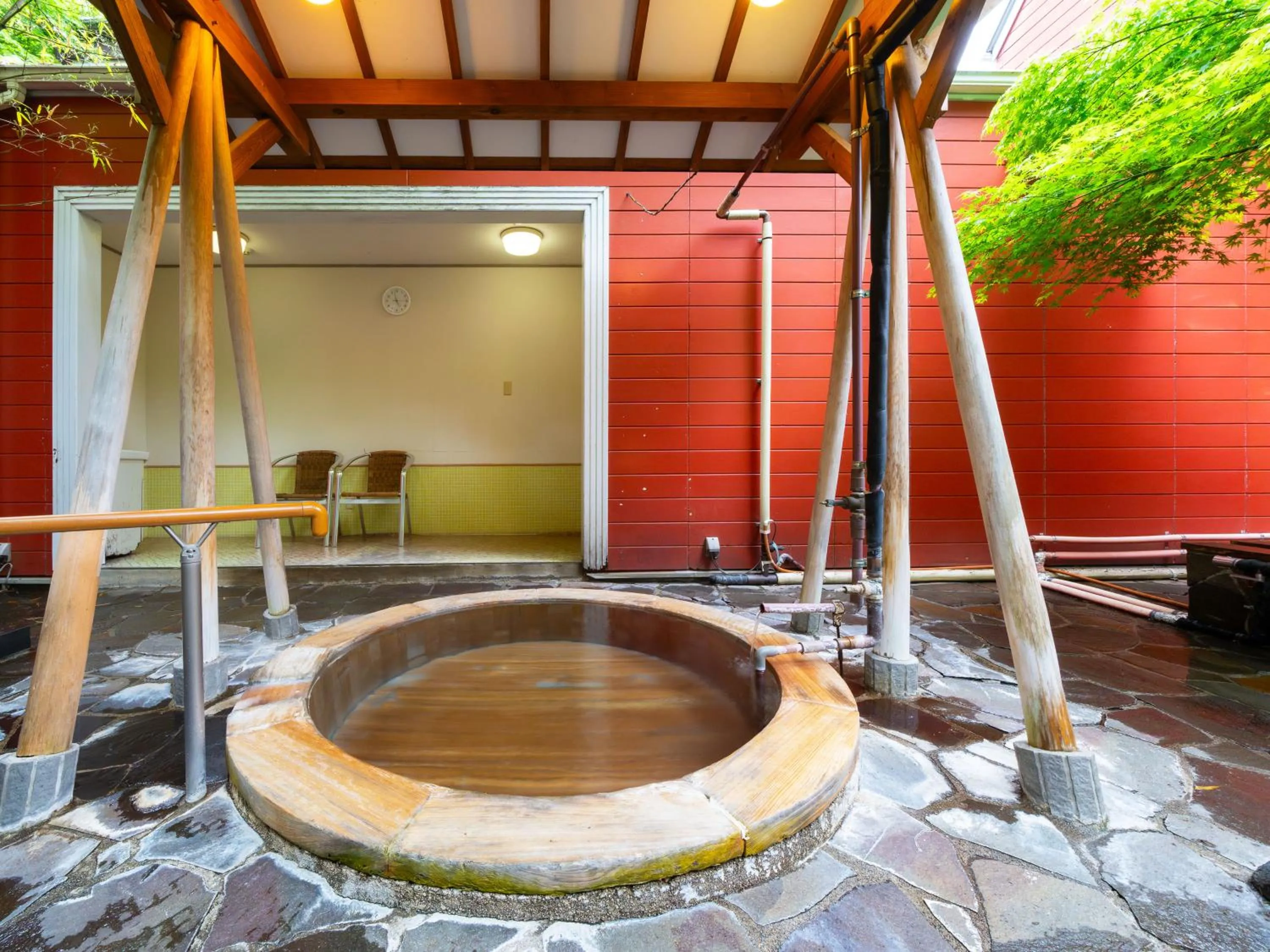 Open Air Bath in Hotel Euro City