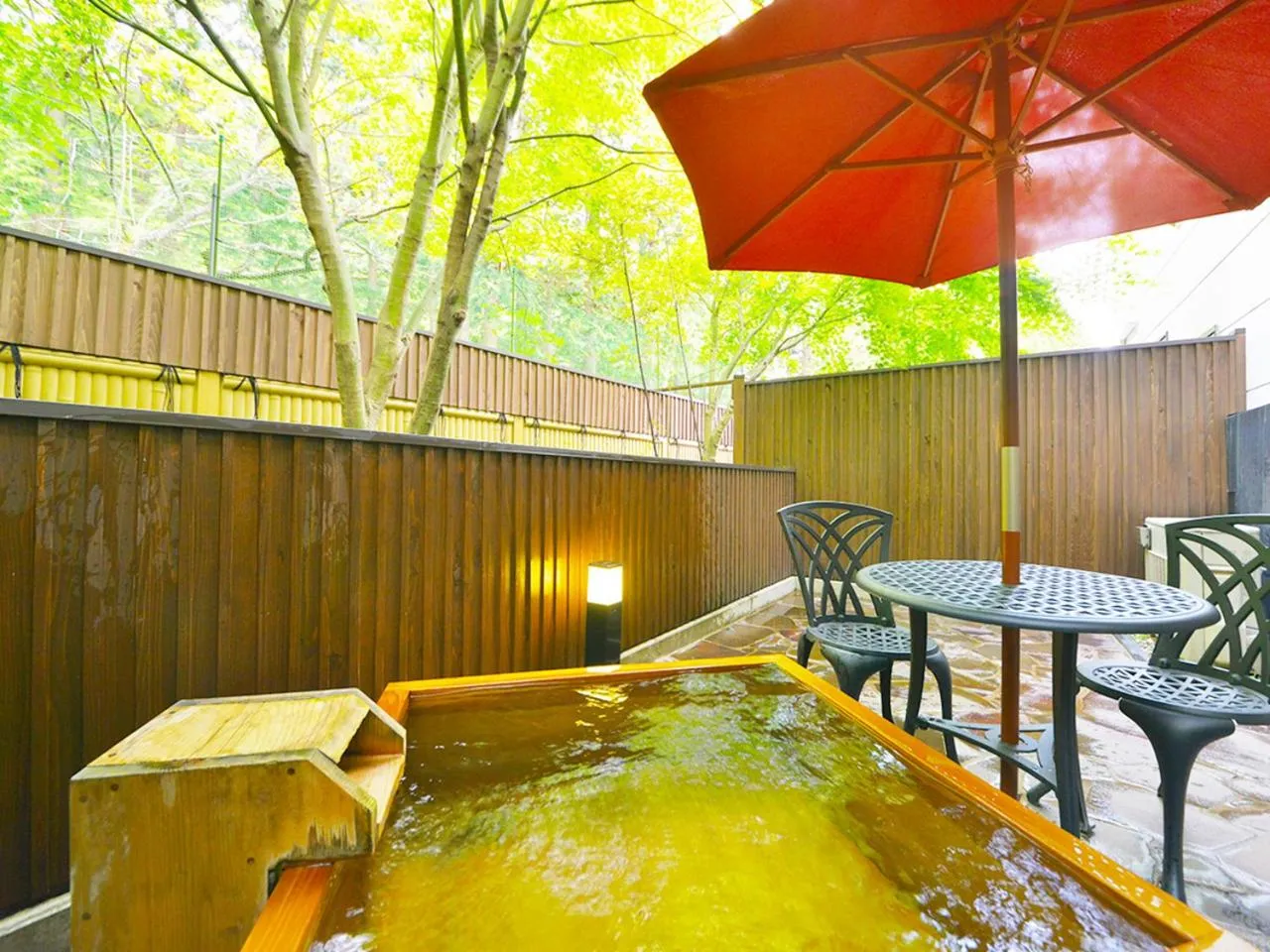 Garden in Hotel Euro City