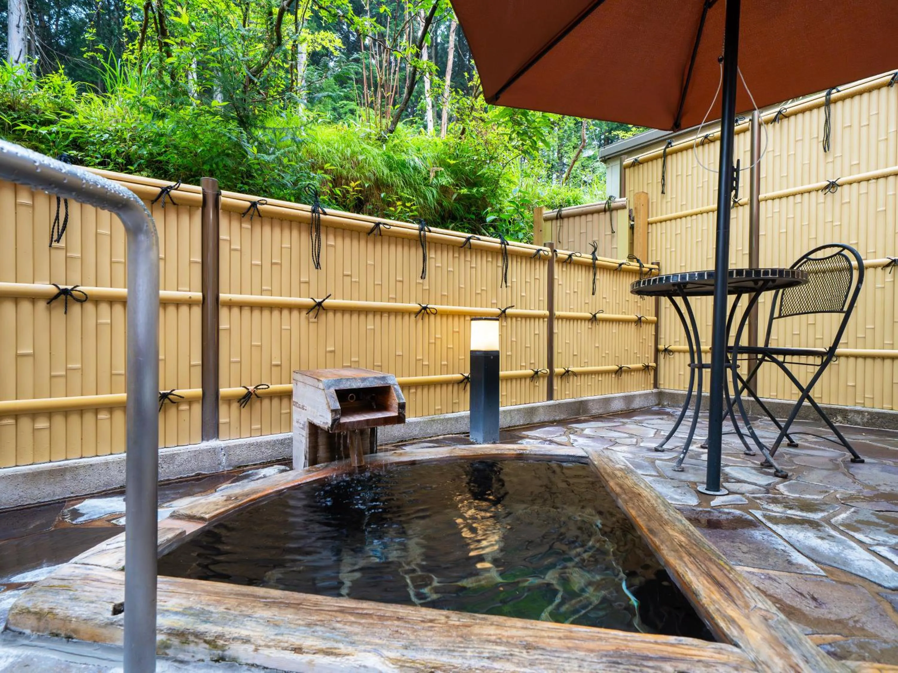 Open Air Bath in Hotel Euro City