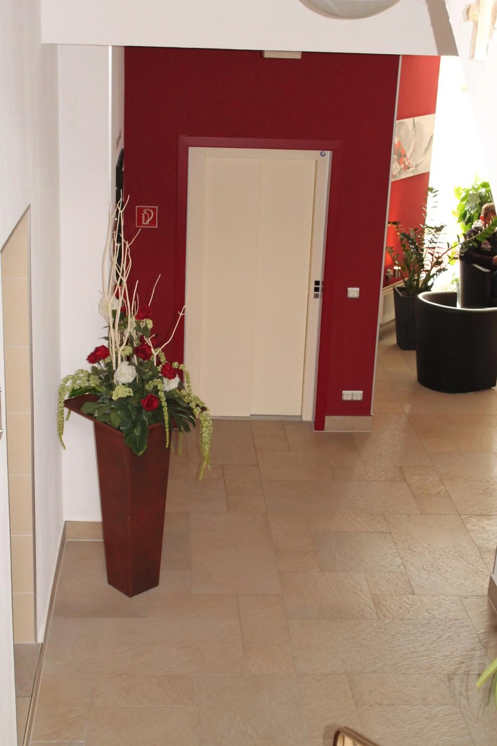 Decorative detail in Hotel Anhalt