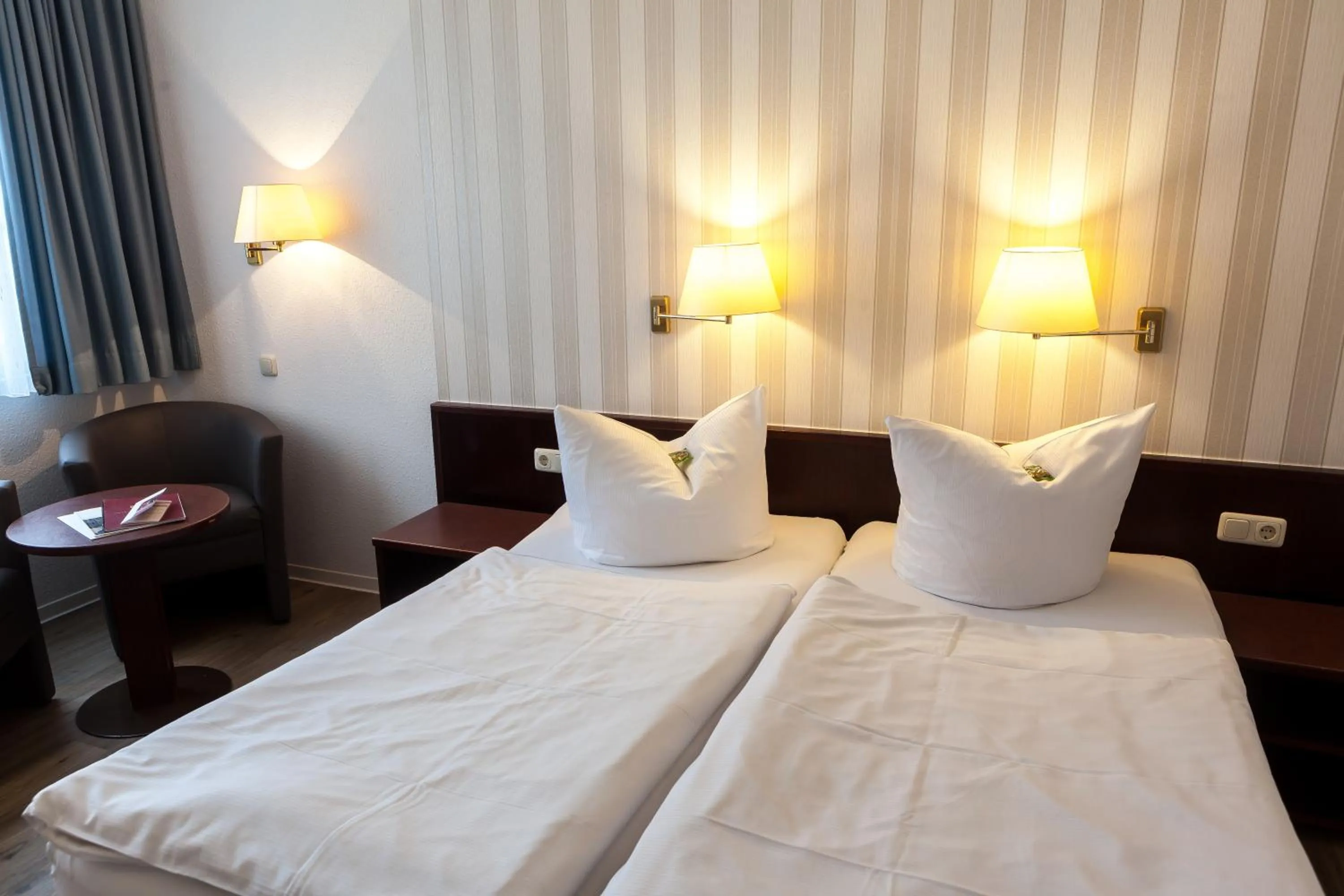 Photo of the whole room, Bed in Hotel Anhalt