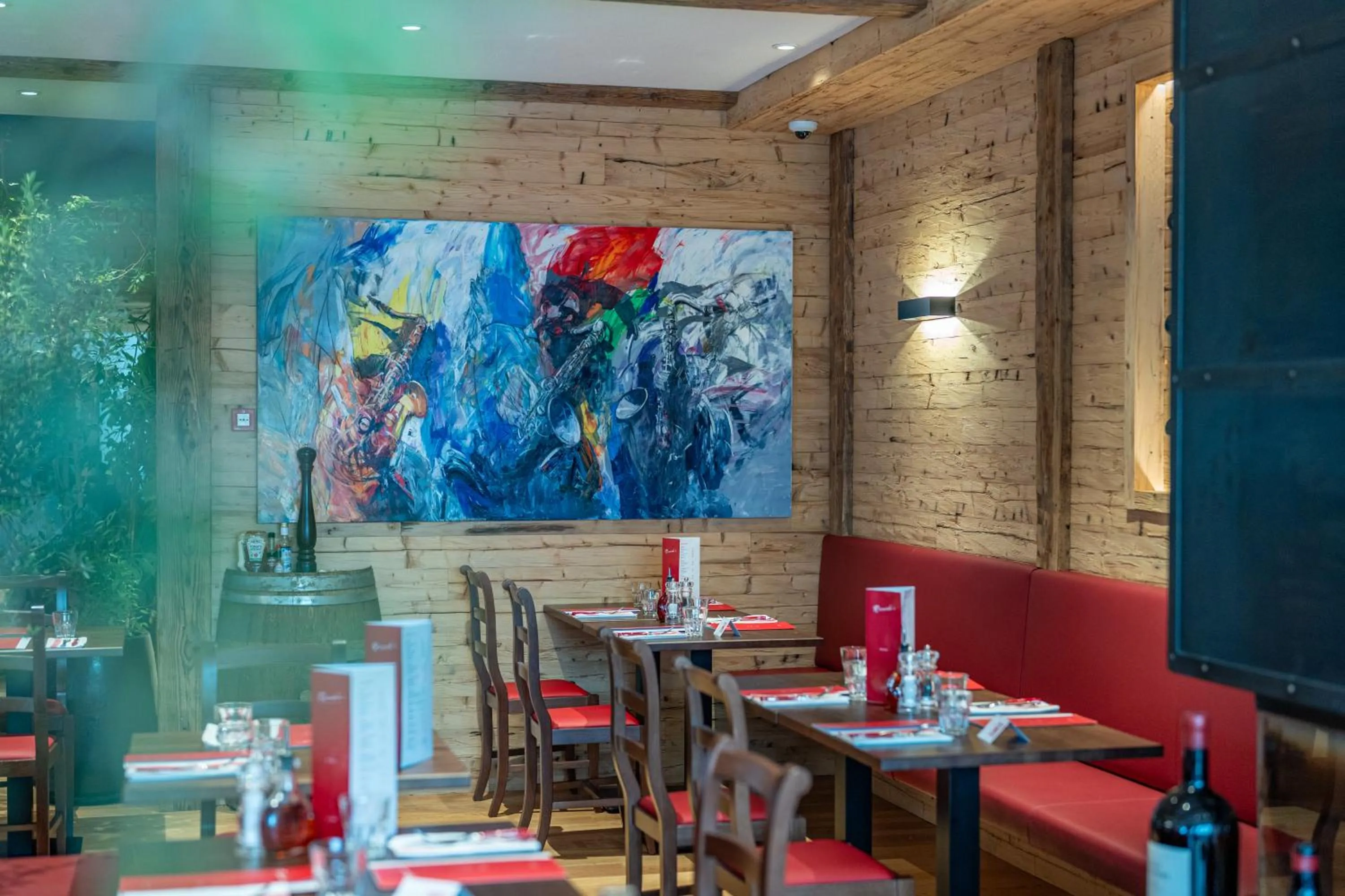 Restaurant/places to eat in Hotel Piz St. Moritz