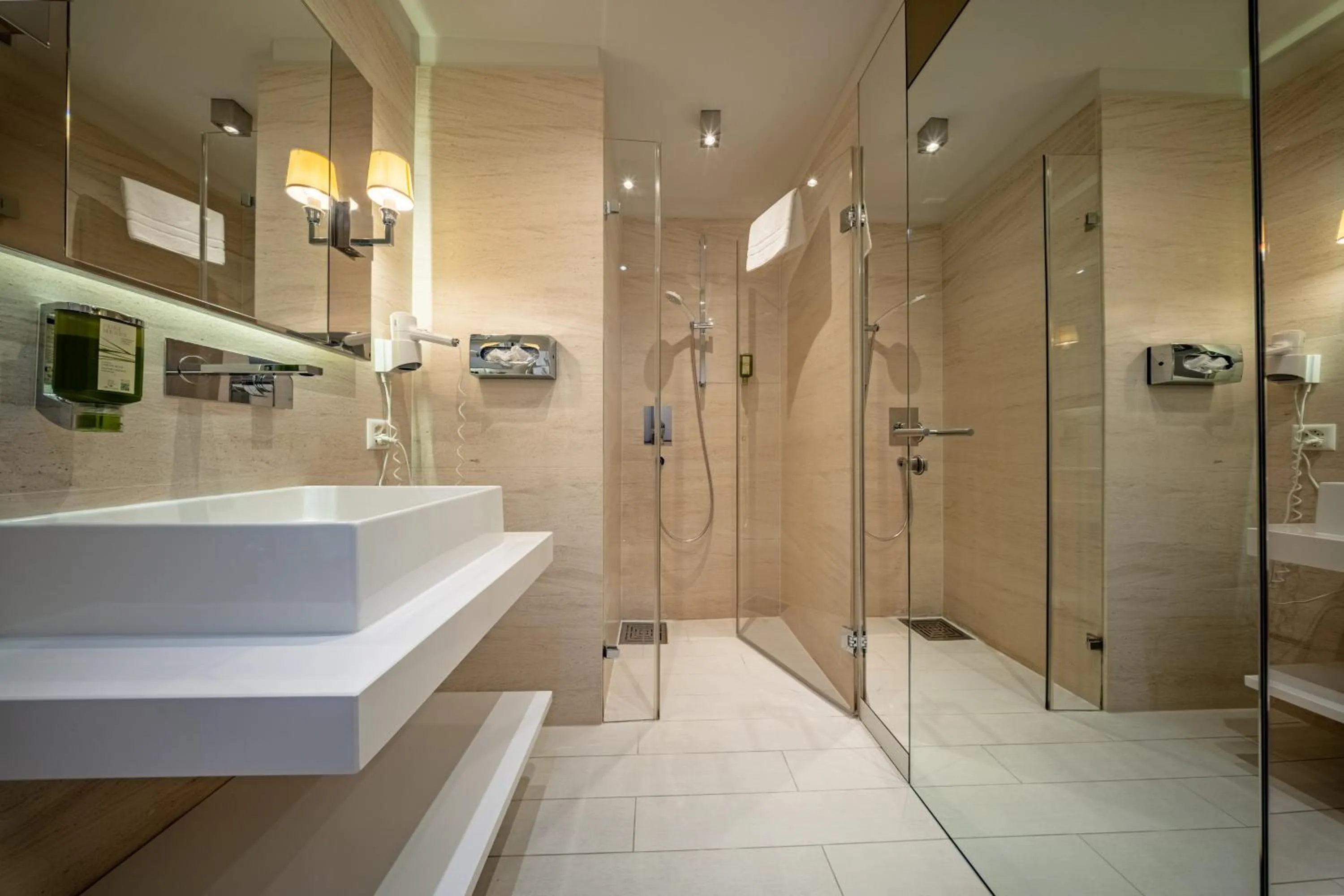 Toilet in Hotel Piz St. Moritz